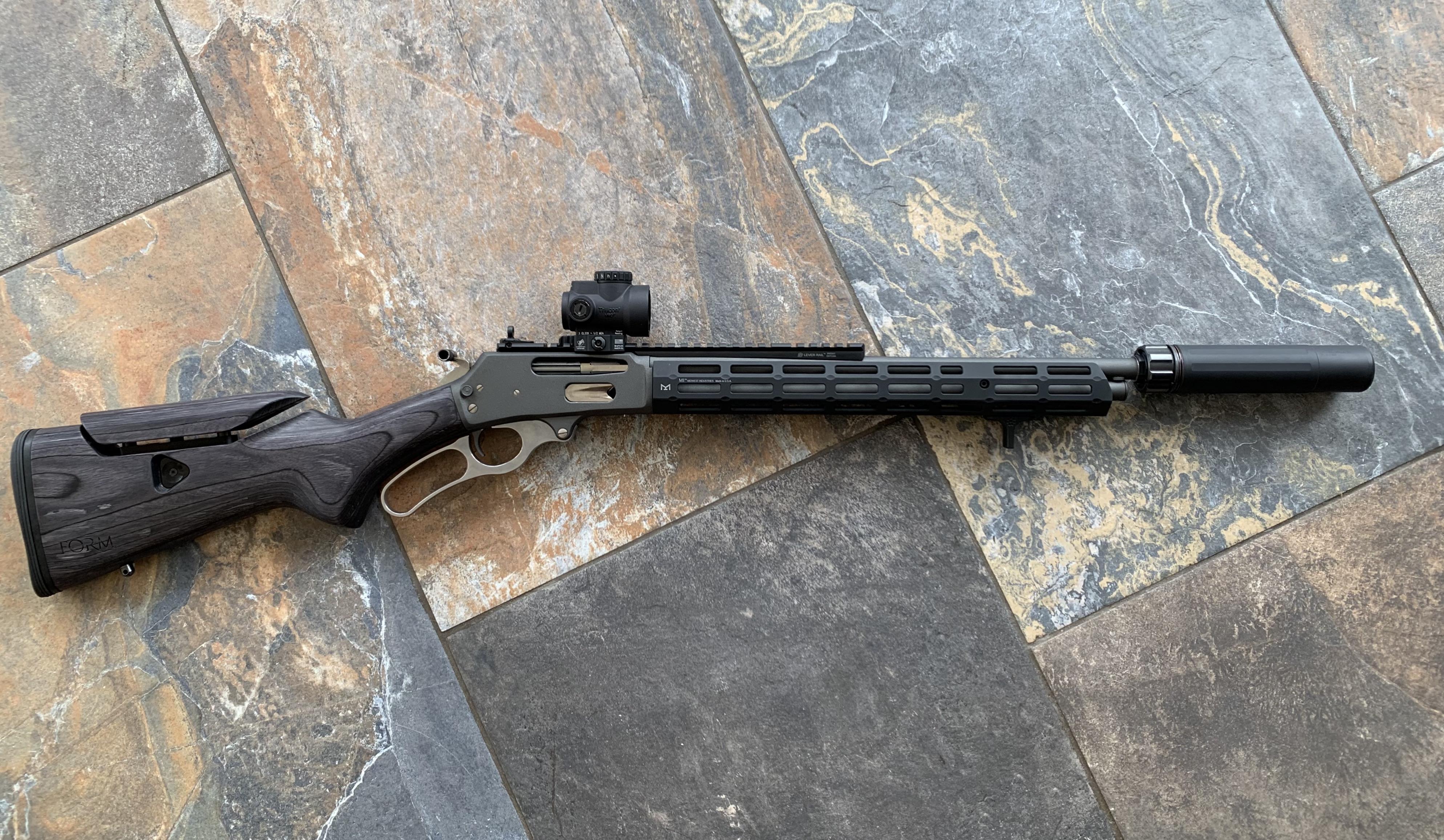 "Finished" up my lever gun. r/NFA