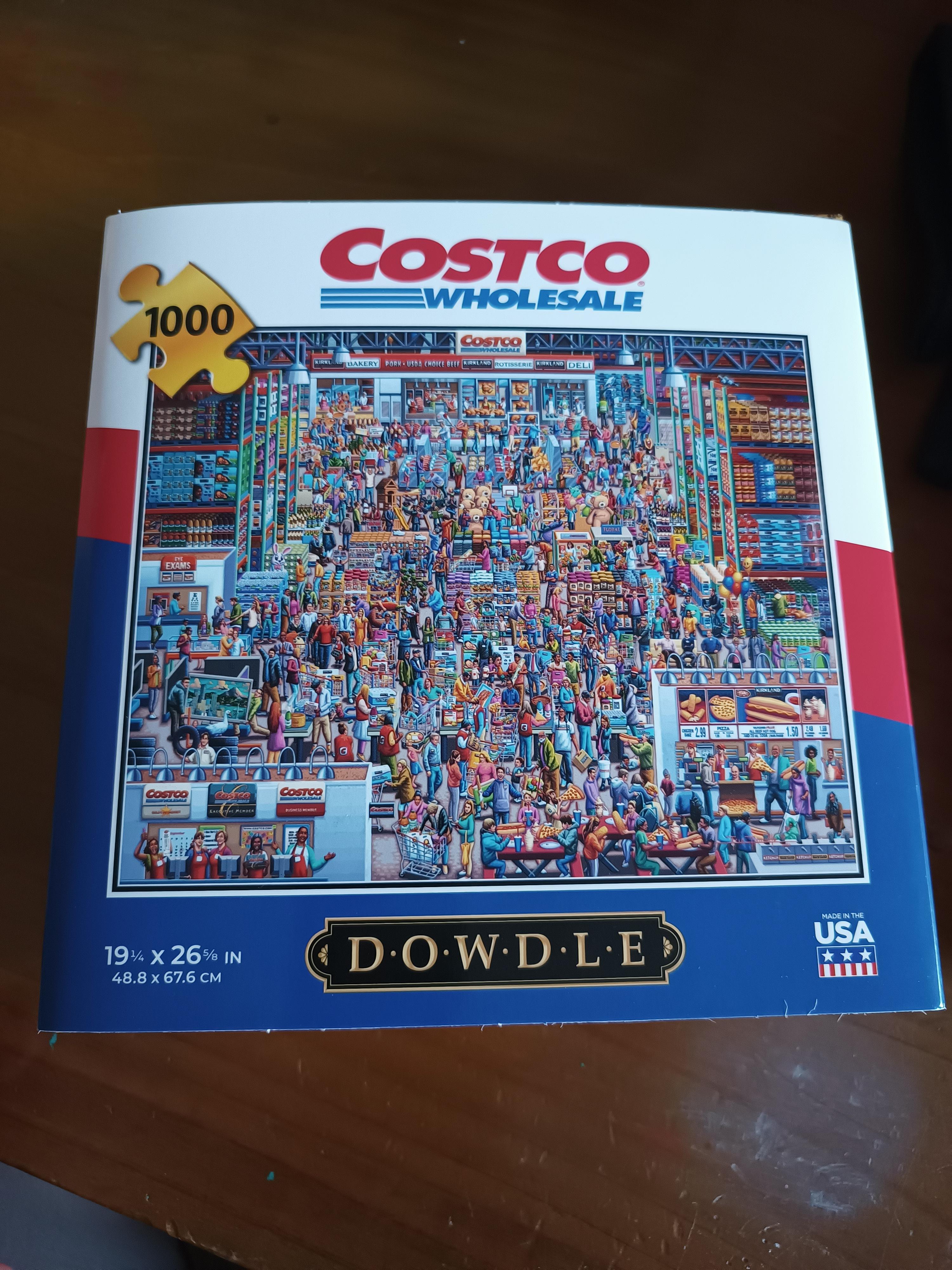 Finally got my hands on the Costco jigsaw puzzle here in Australia