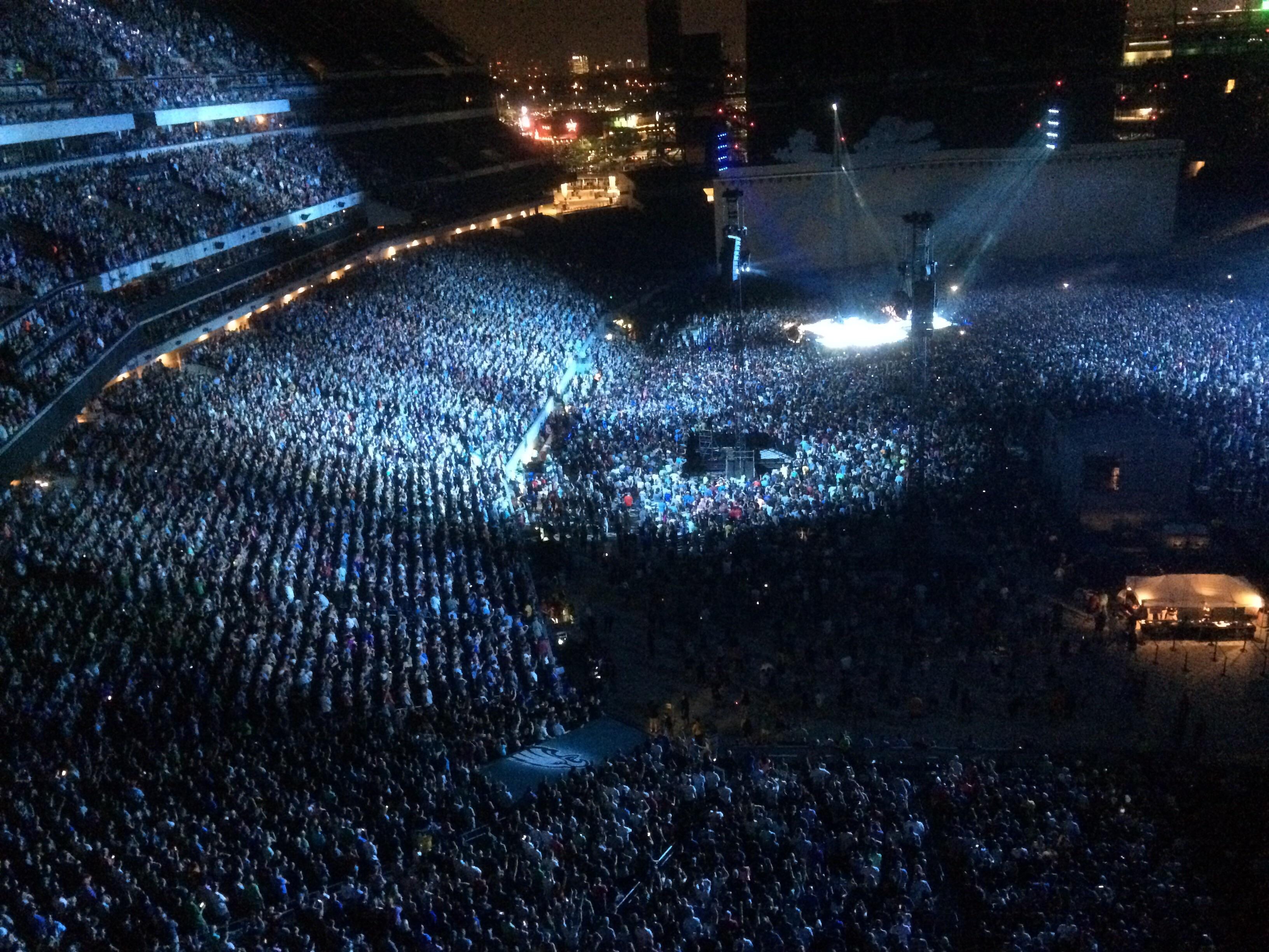 Soldout U2 concert in Philadelphia, PA r/pics