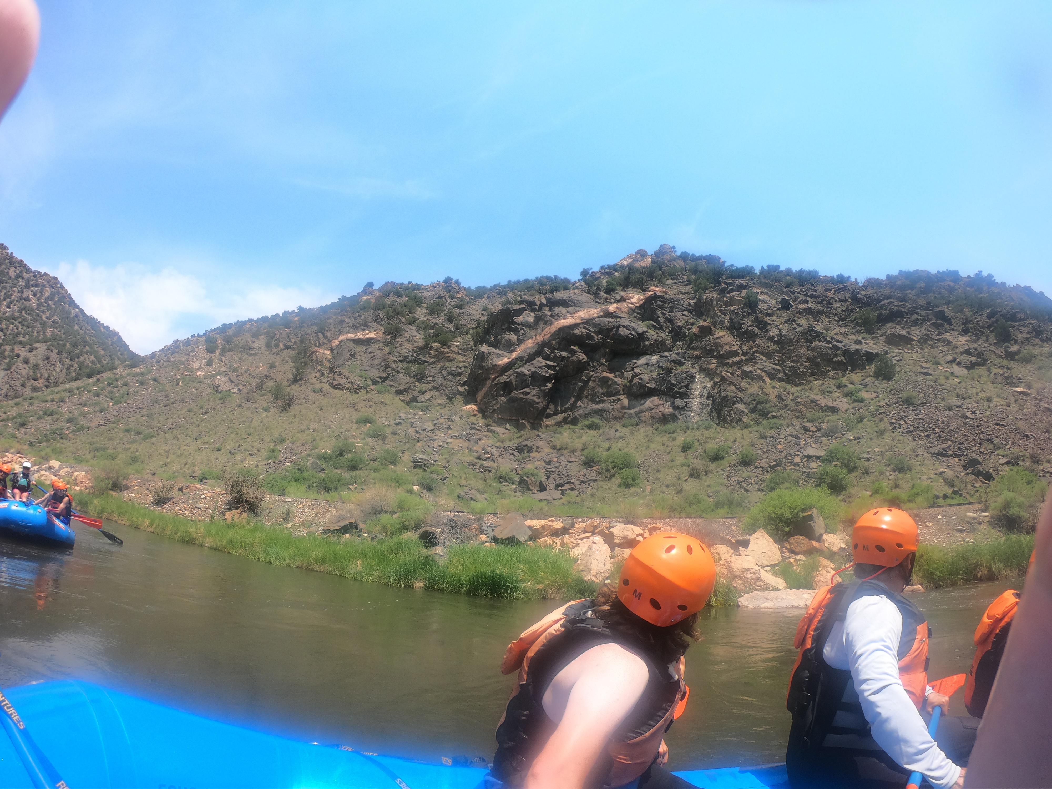 Saw this while going white water rafting in Colorado r/thewitnessirl