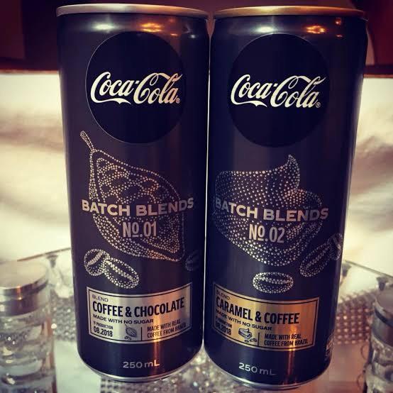 New Coca Cola Batch Blende coffee & chocolate coke, caramel and