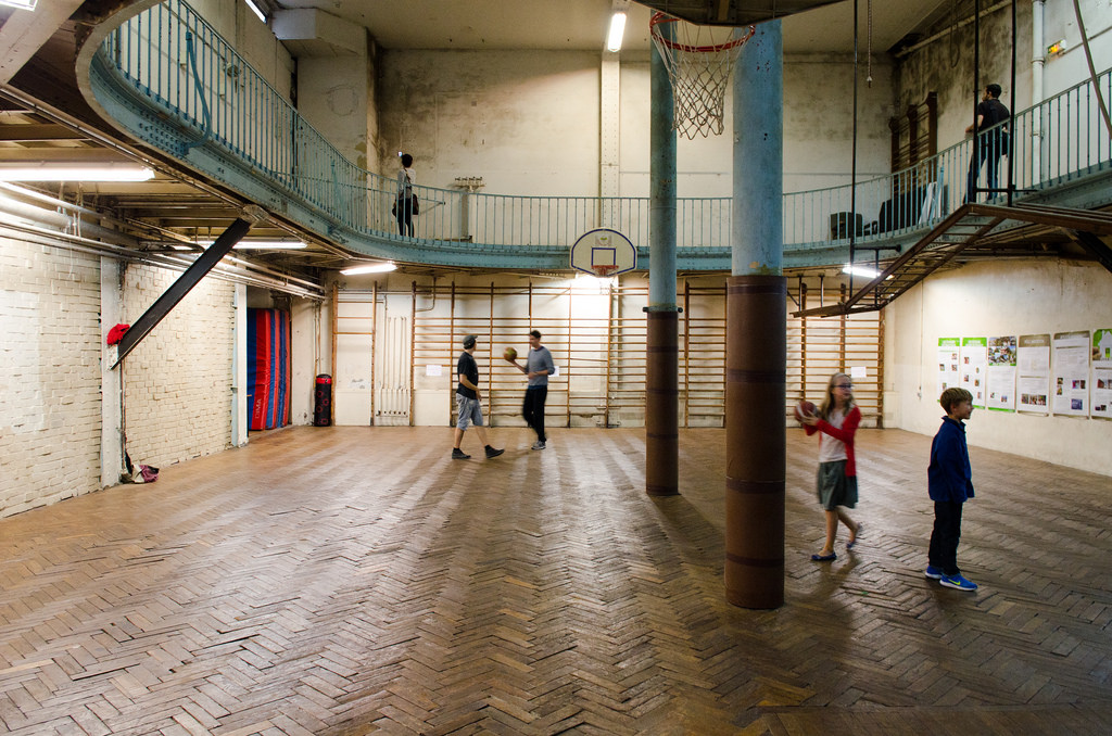 The oldest basketball court in the world is located in Paris, France