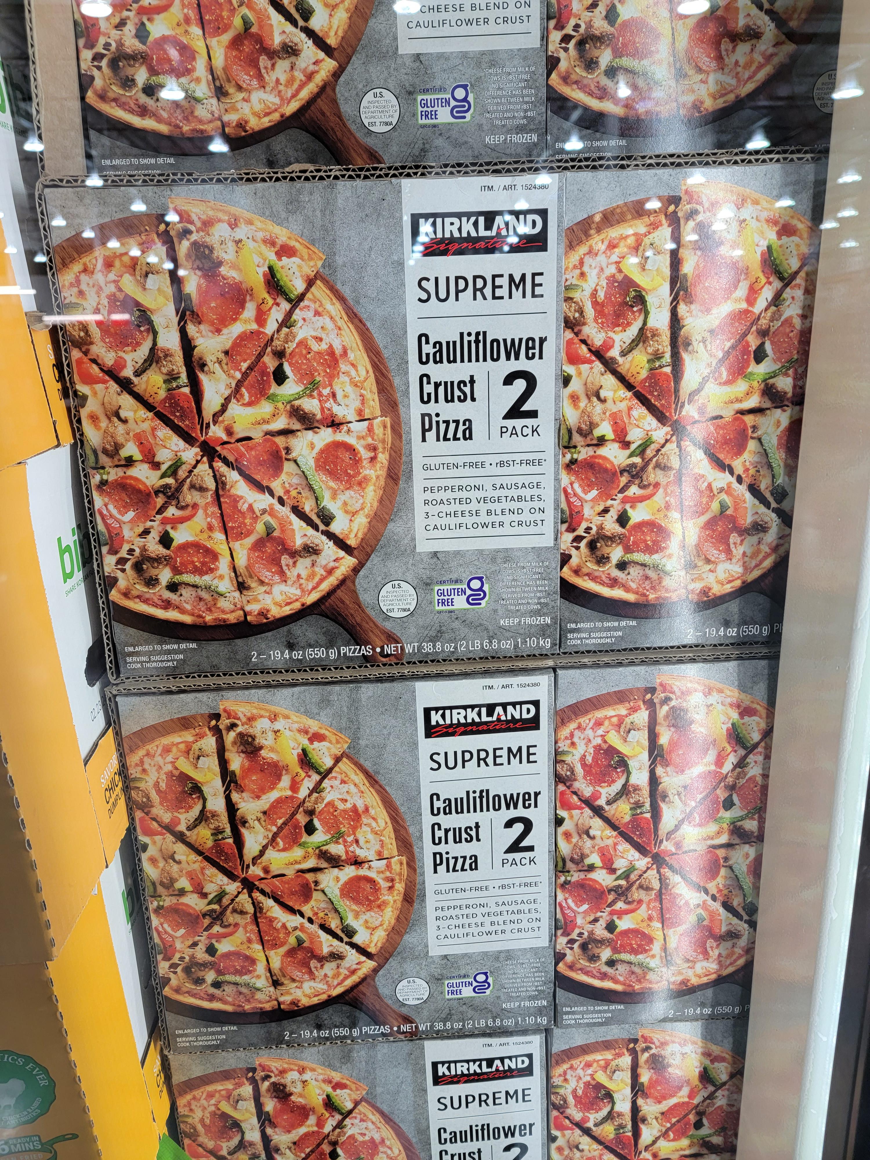 Costco Kirkland Signature Supreme Cauliflower Crust Pizza, 53 OFF