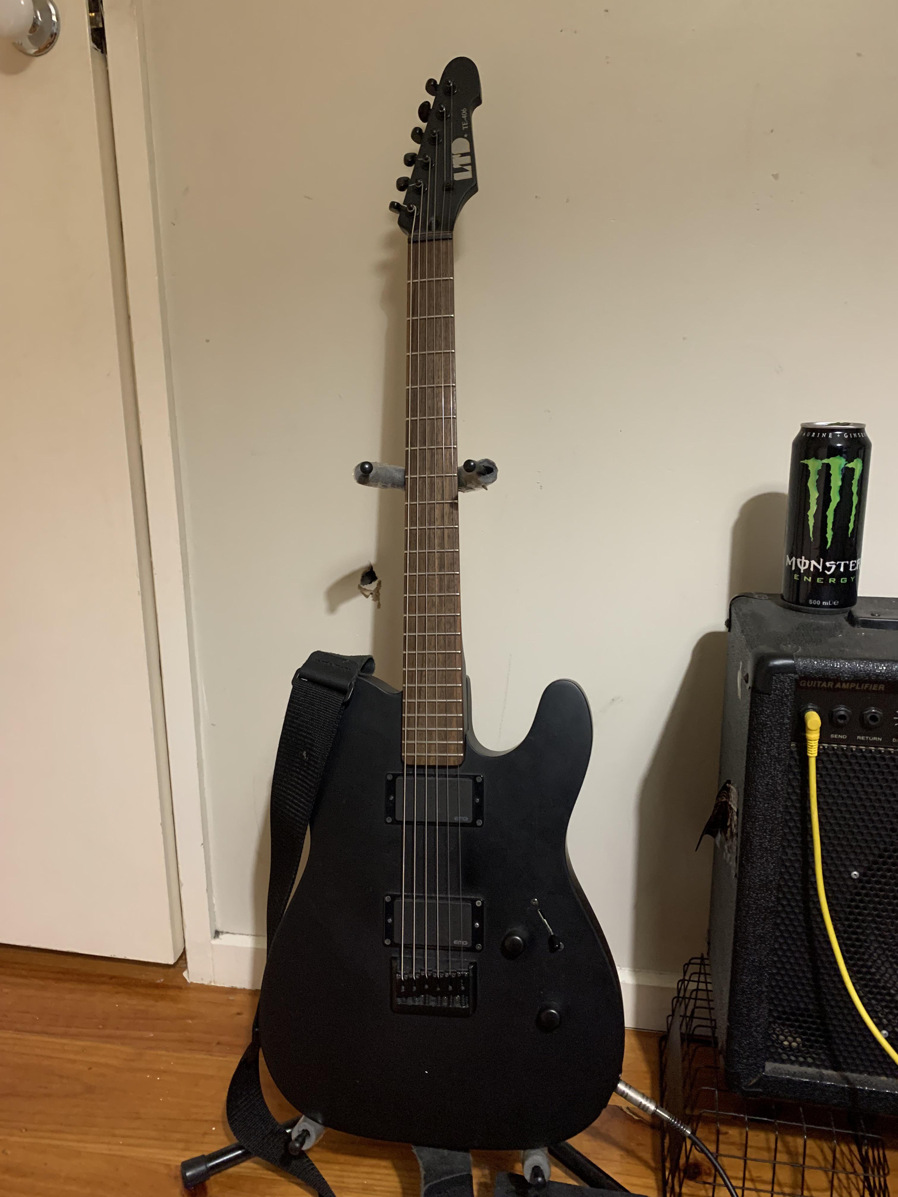 My ESP LTD TE-406 : r/guitarporn
