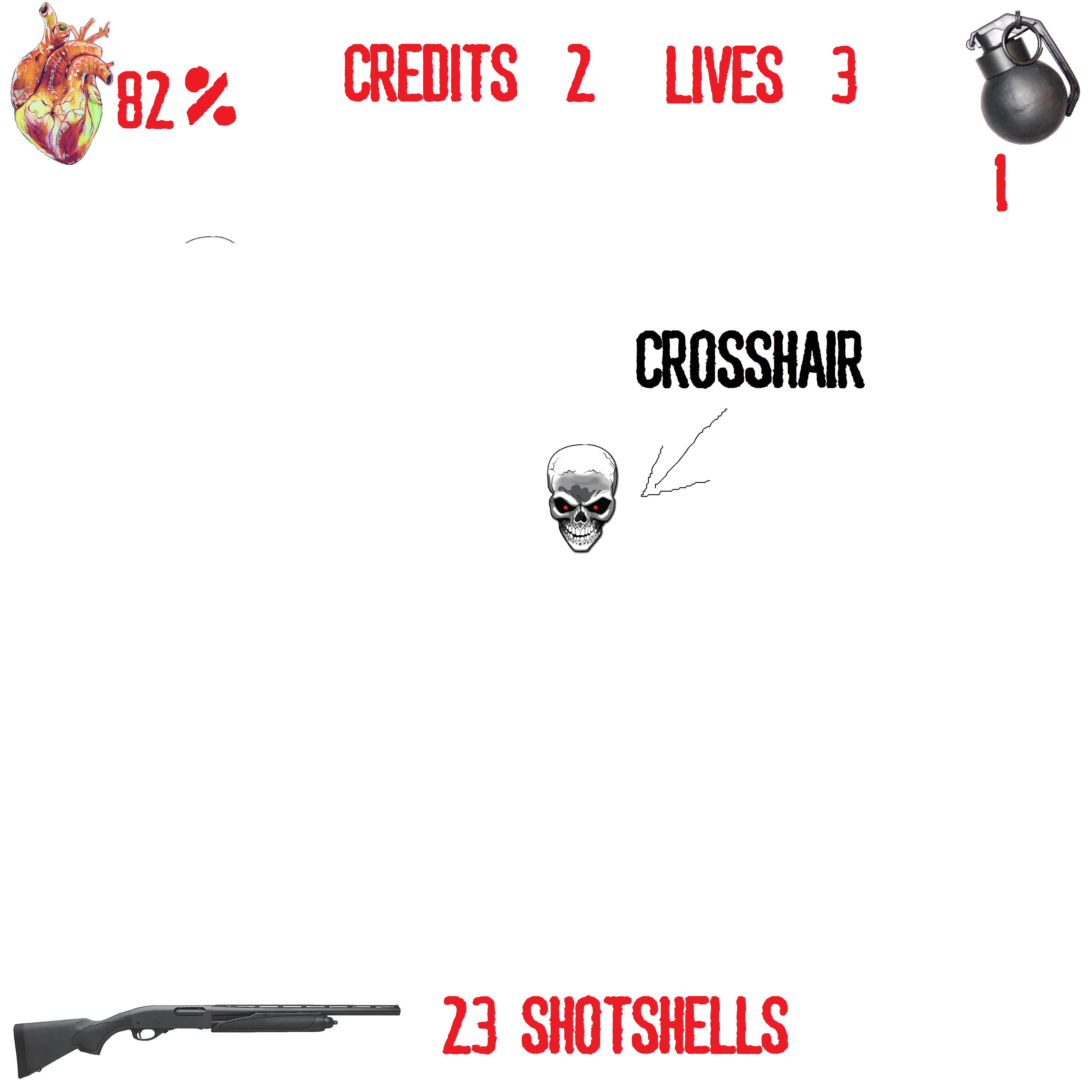 Concept for a POSTAL arcade game. postal