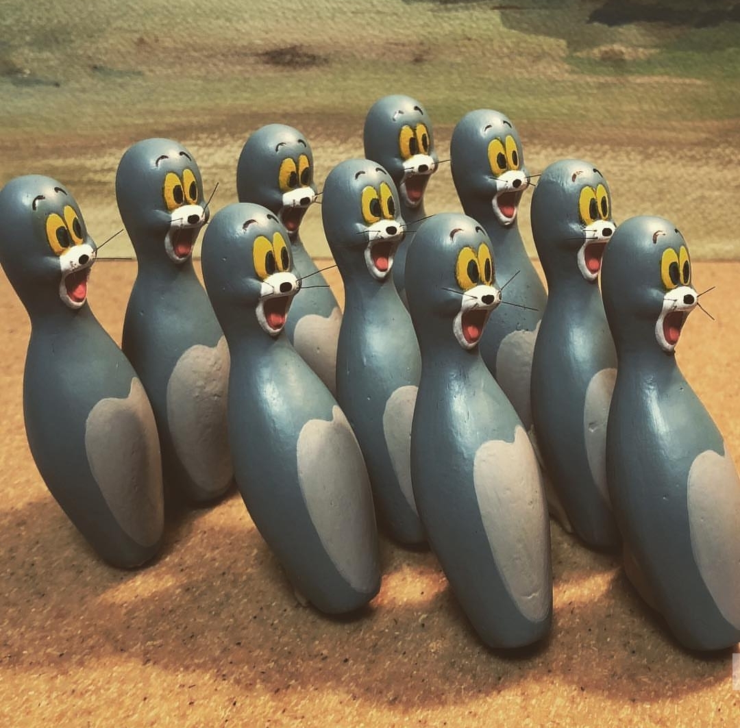 tom (of tom and jerry) bowling pins? r/oddlyterrifying