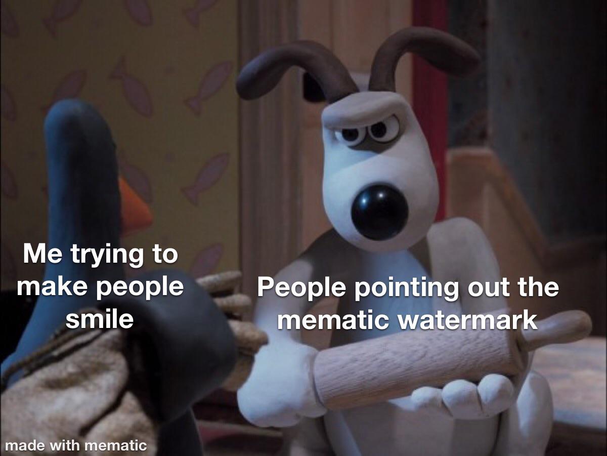 We need more Wallace and Gromit memes memes
