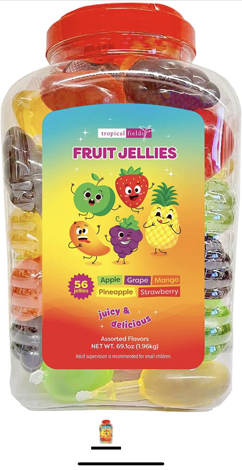 Warning new fruit jellies are sugar free and not labeled as such Costco
