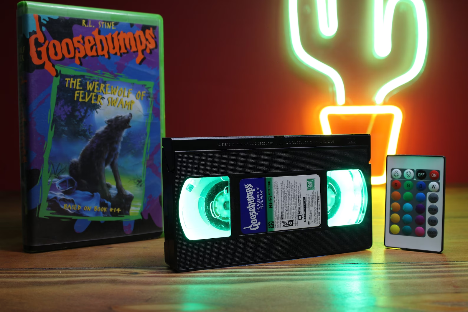 Goosebumps VHS Lamp r/Millennials