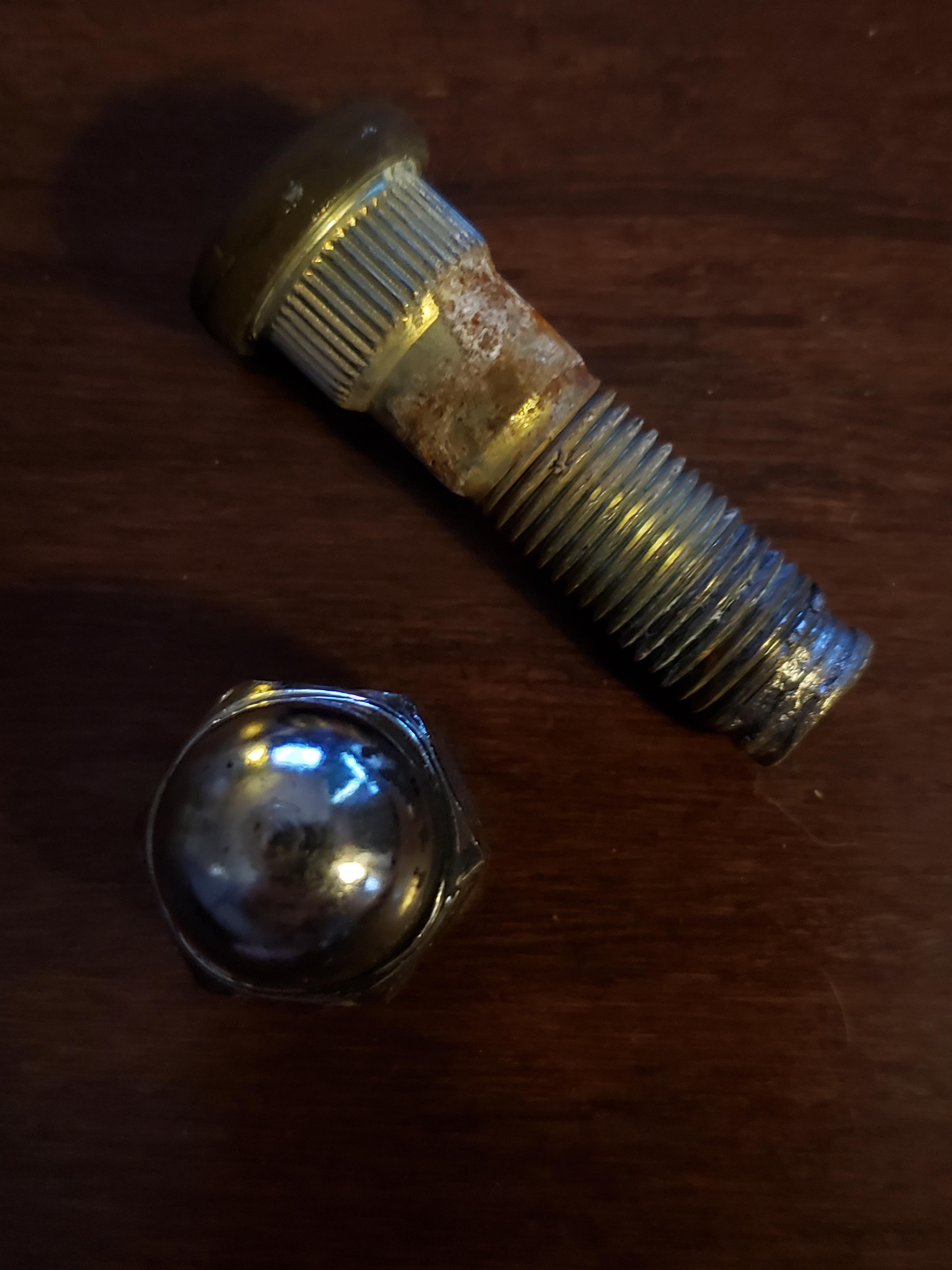 I cross threaded a lug nut while rotating my tires. First time i have