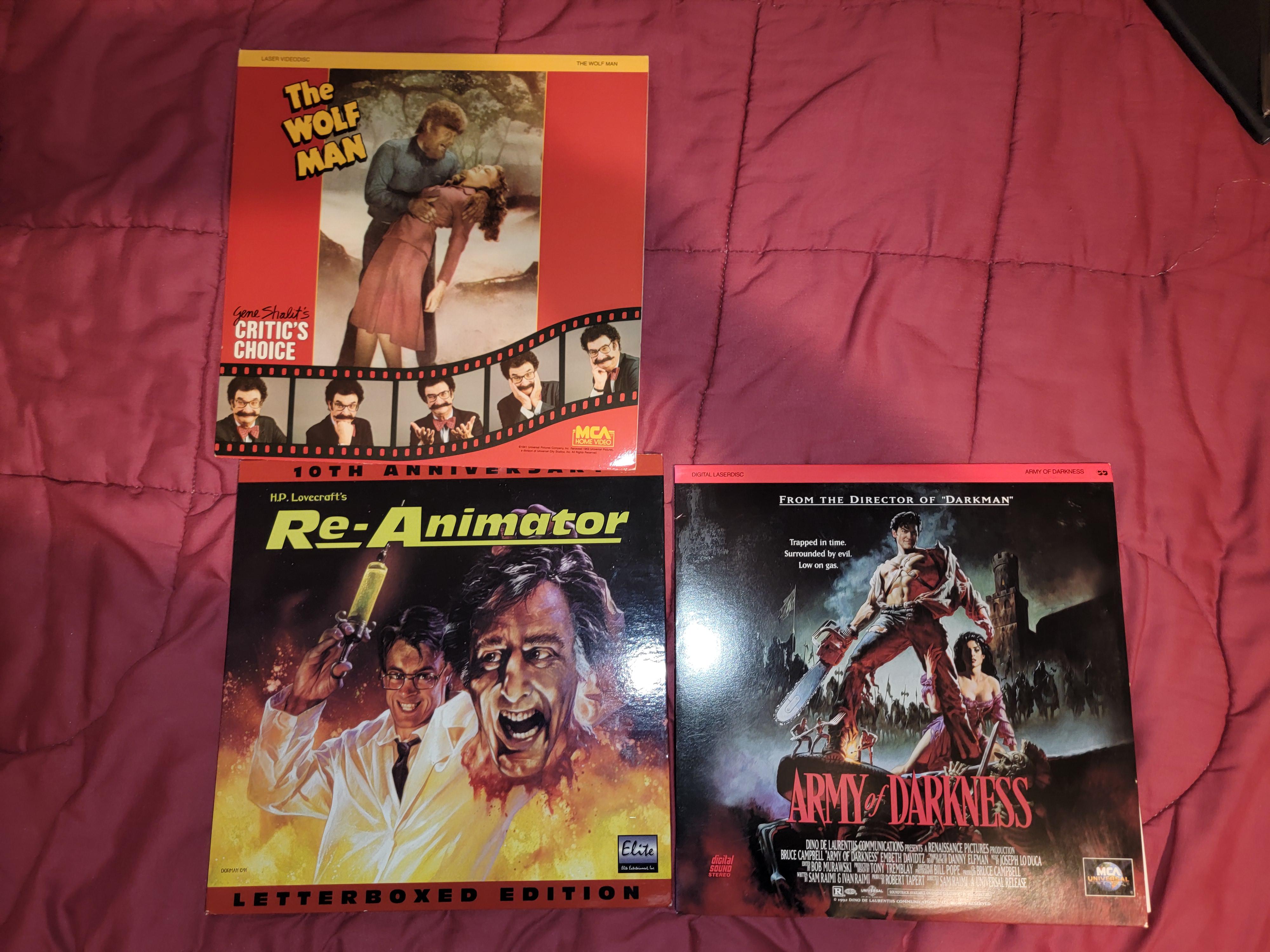 Mail day! r/LaserDisc