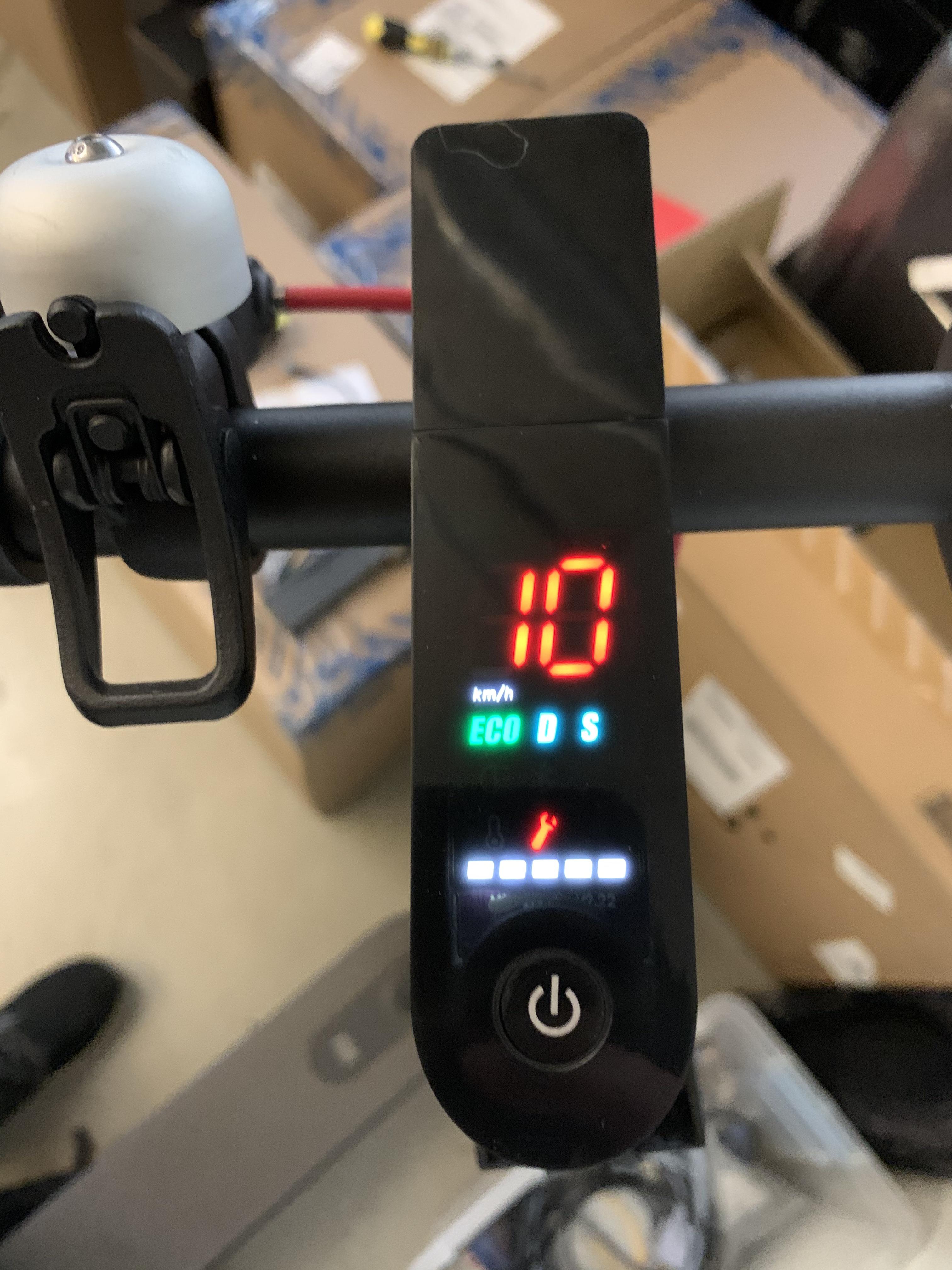 Xiaomi m365 with Pro dashboard error 10 r/ElectricScooters