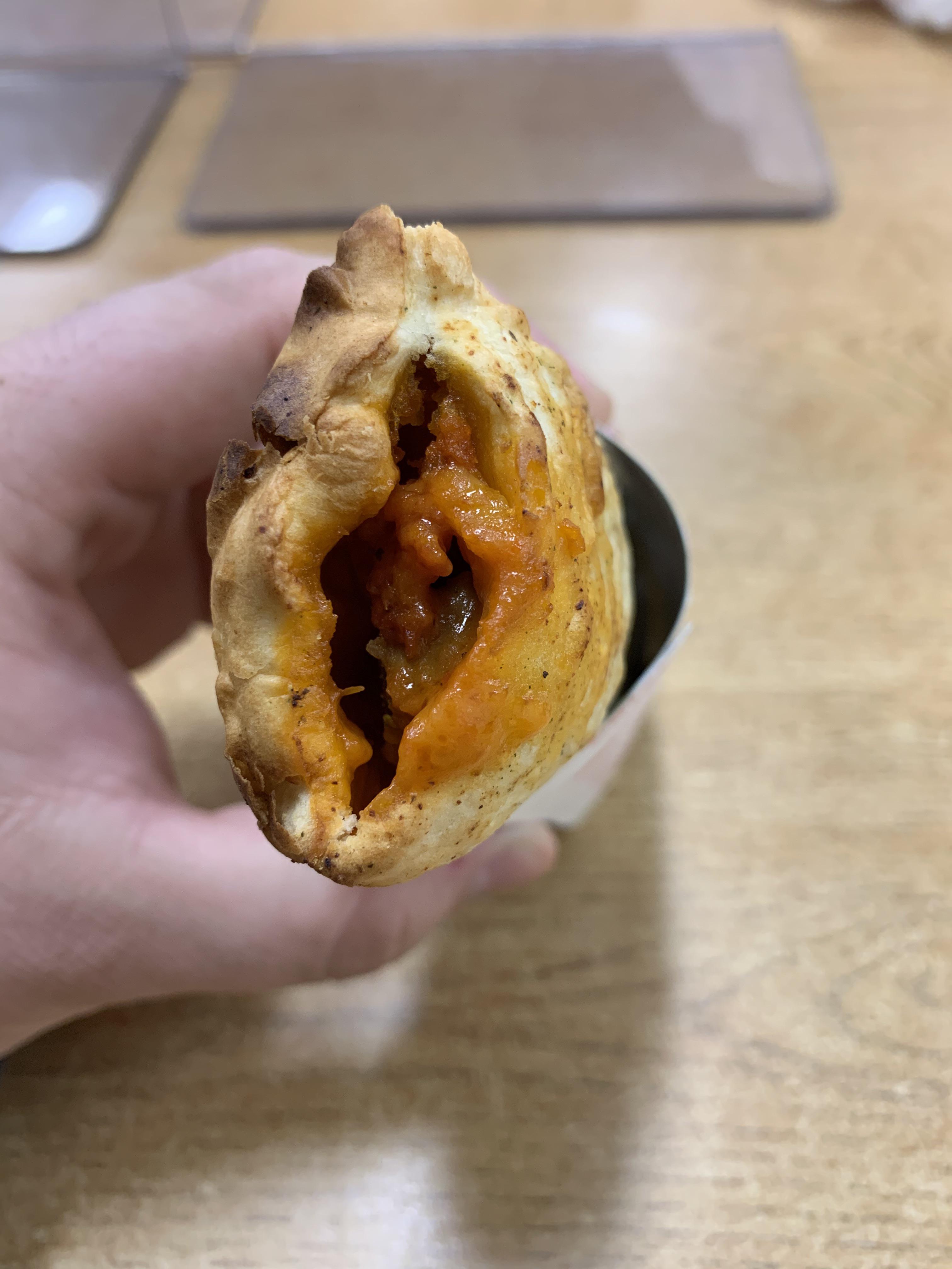 With the cold here in Texas, this hot pocket is looking mighty tempting