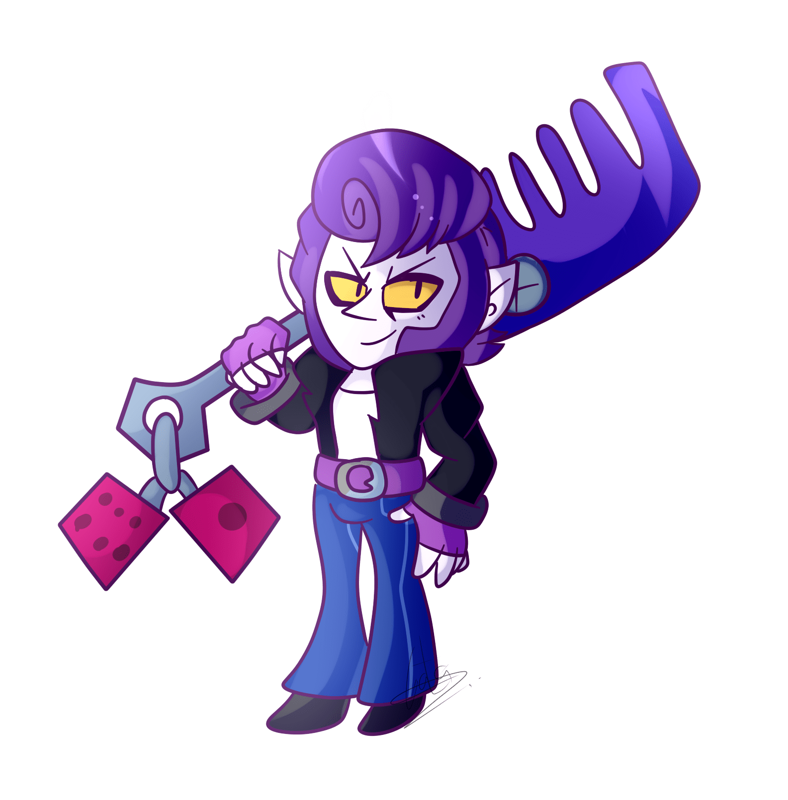 Brawl Stars Fanart Mortis