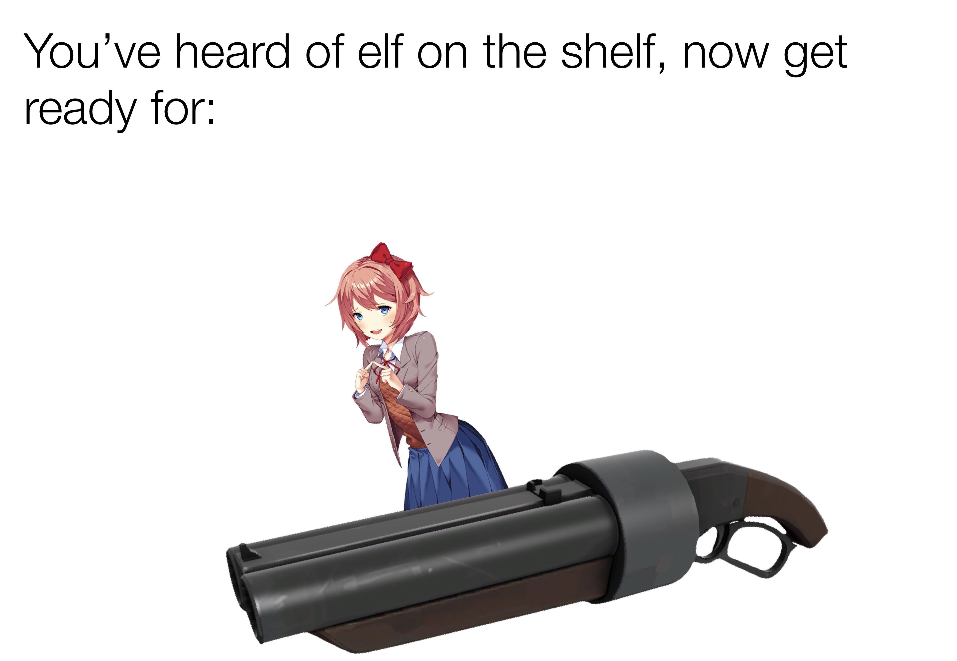 Meme about Sayori DDLC