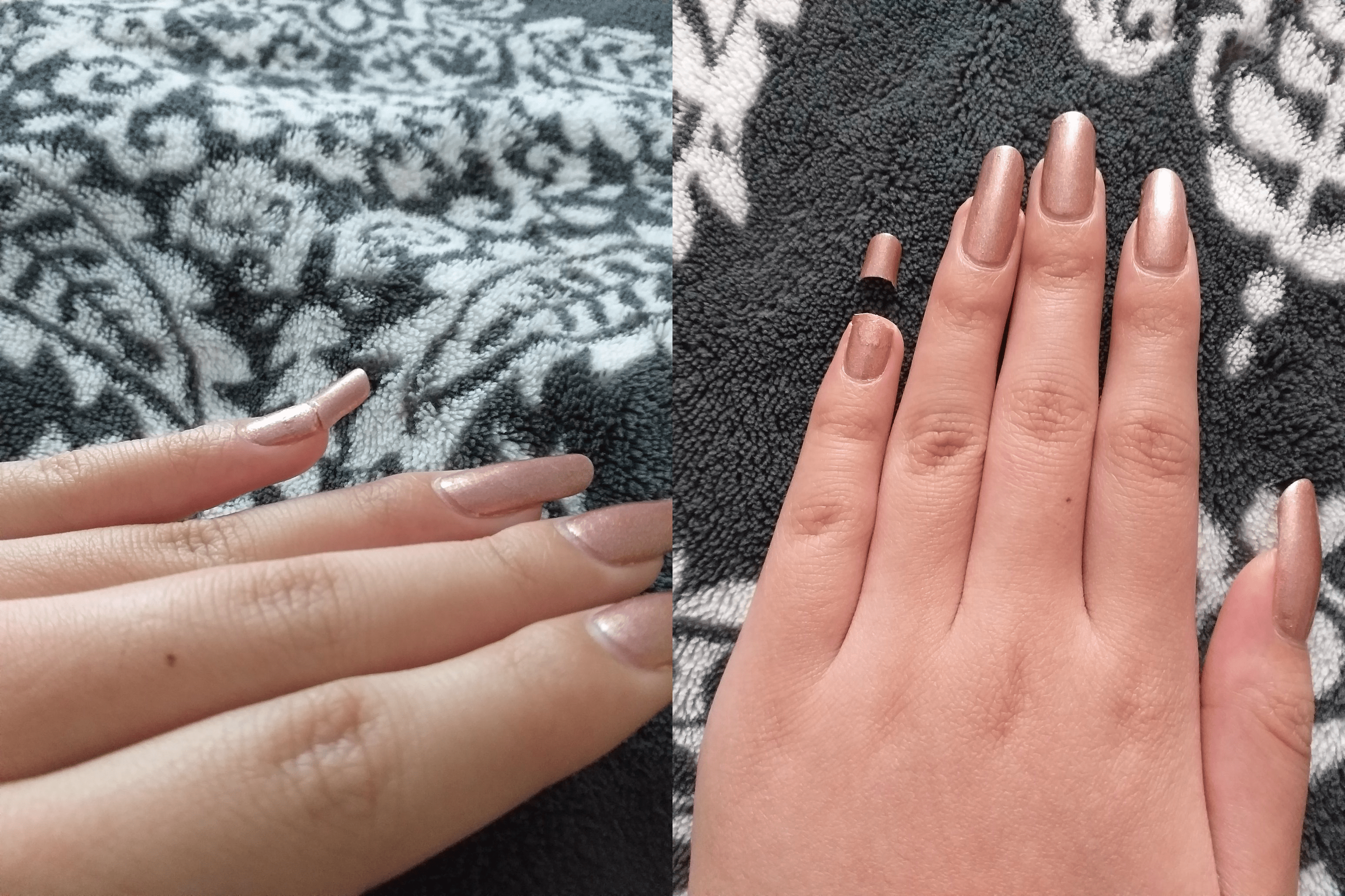 It finally happened. After almost 4 months of natural growth (starting