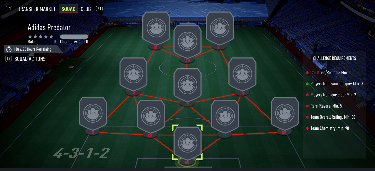 Adidas Predator SBC (Rare Electrum Players Pack) r/EASportsFC