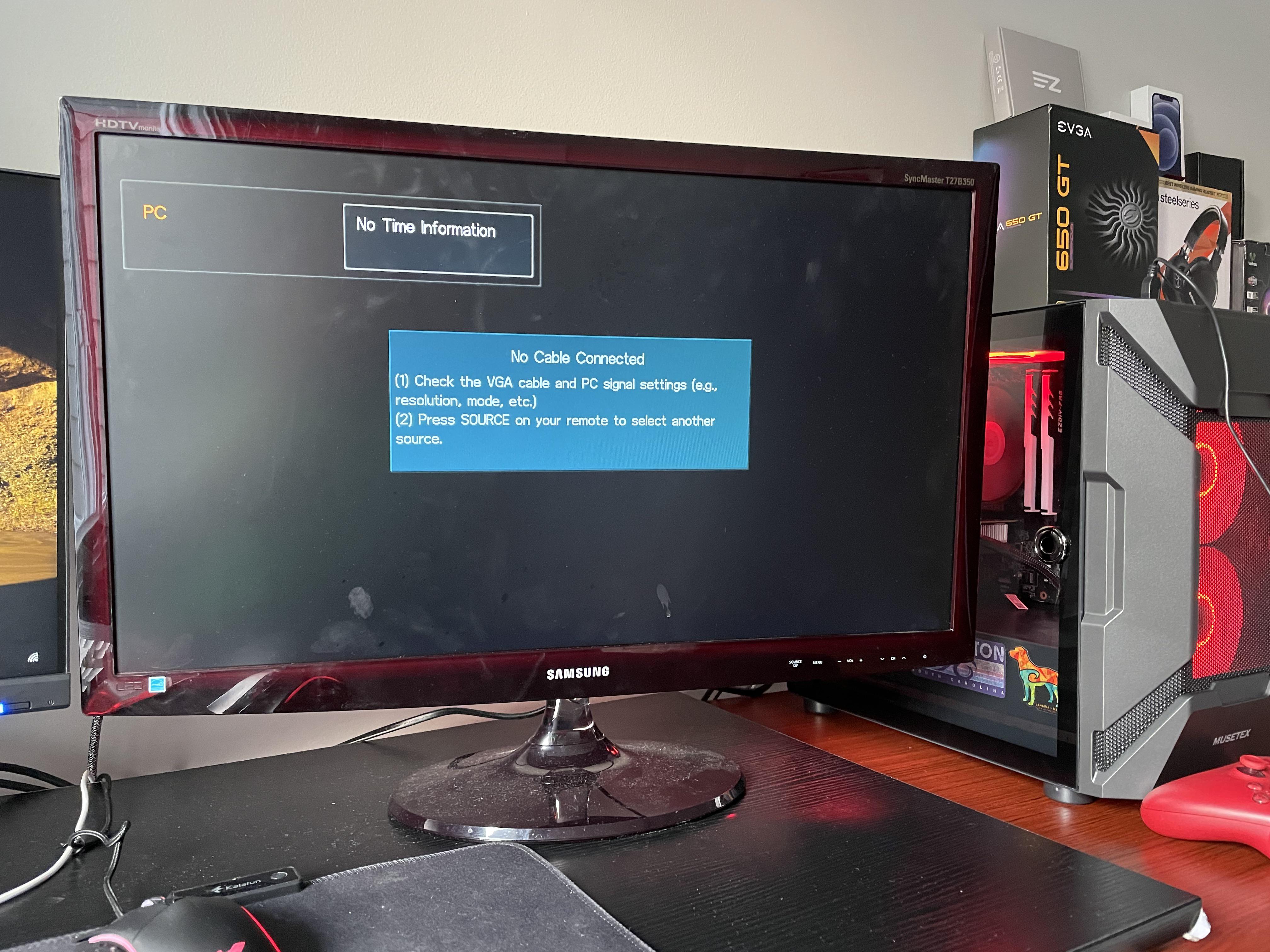 Why won’t this work? I found this old Samsung tv and decides to use it