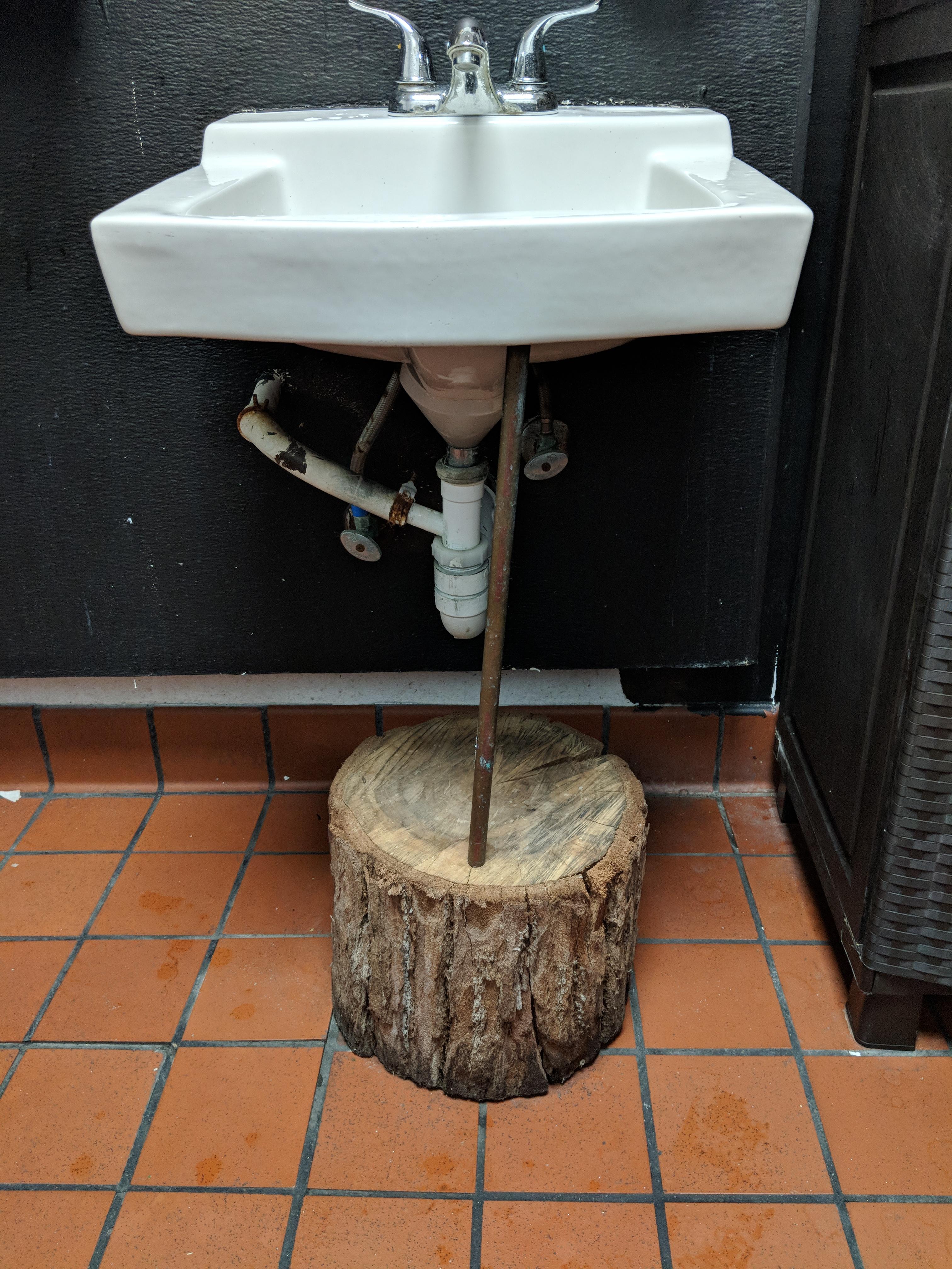 The best way to support a sagging sink r/OSHA