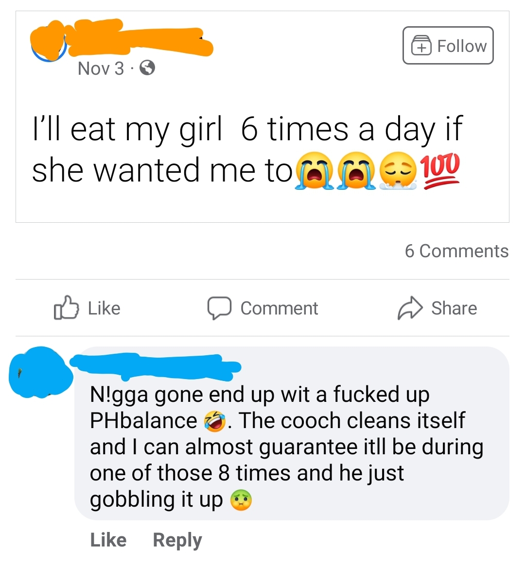 It's like a self cleaning oven that will mess up a man's PH balance r