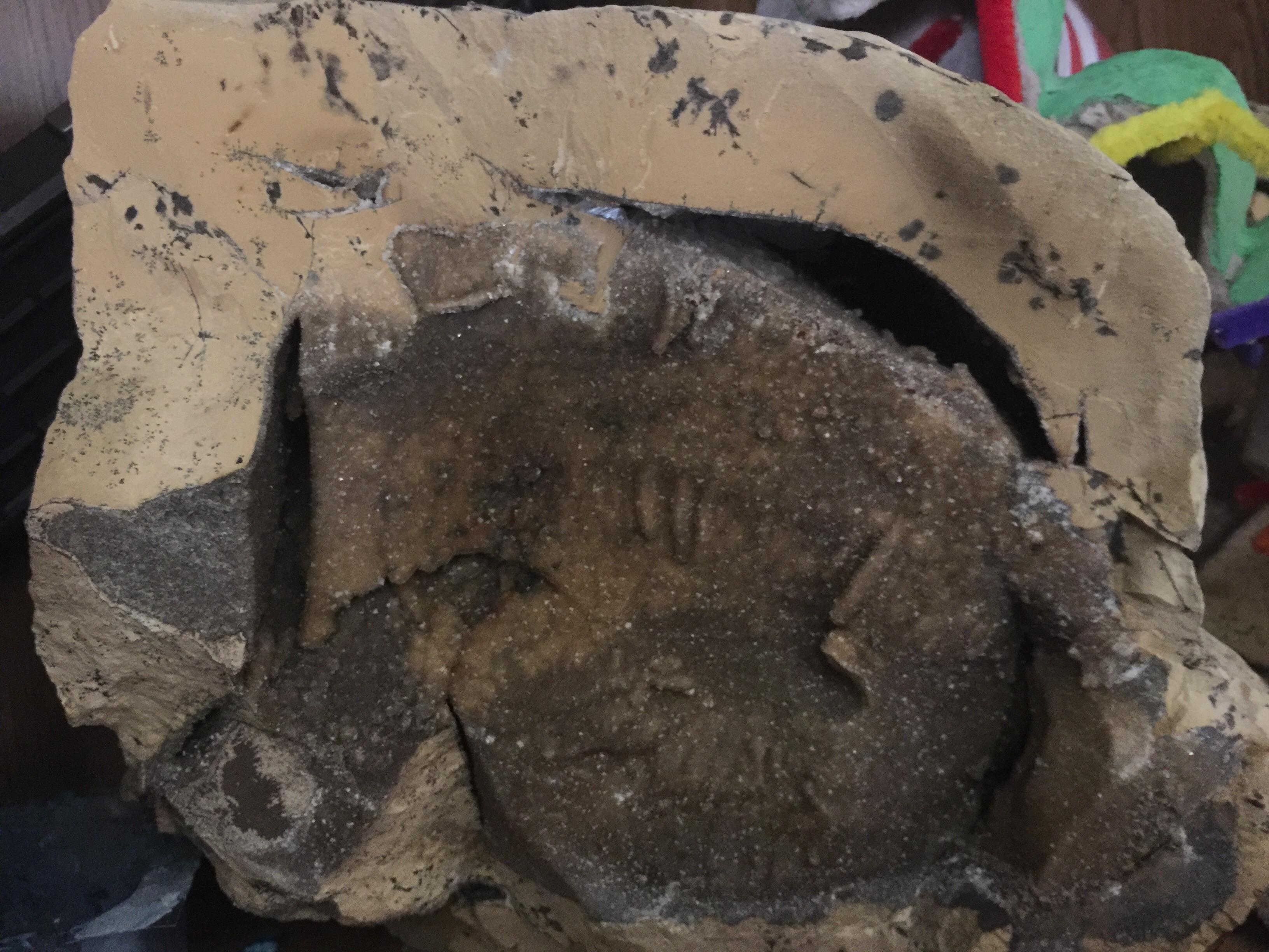 Geode found in Eagle Ford Shale/Charlotte, Tx. Any additional info