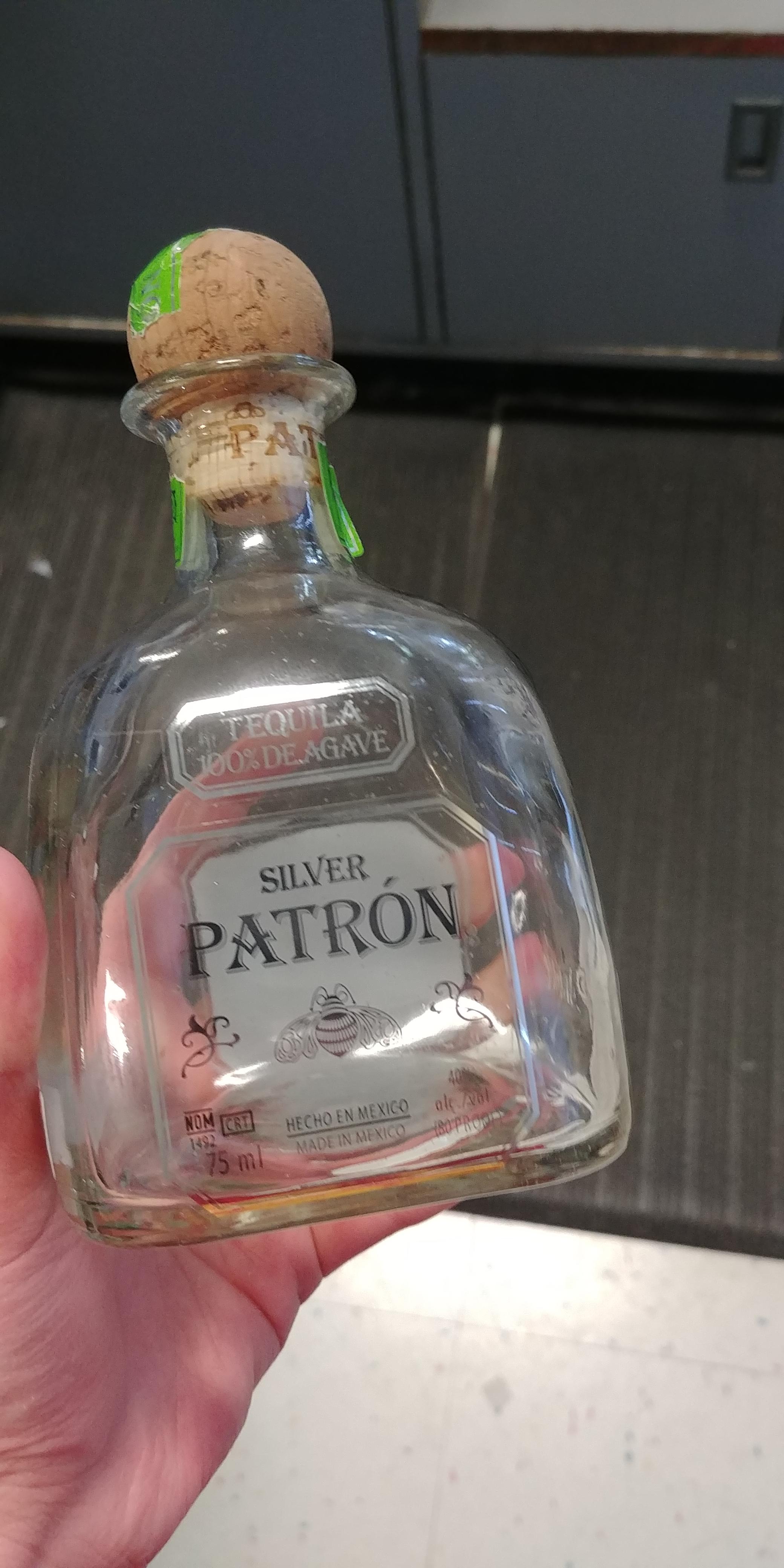 I found an empty bottle of tequila this morning on the table in our entryway r/retailhell