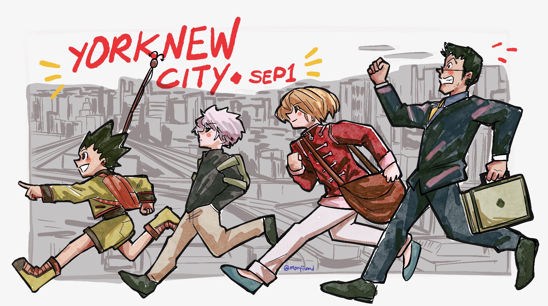 September 1st, in Yorknew City. r/HunterXHunter