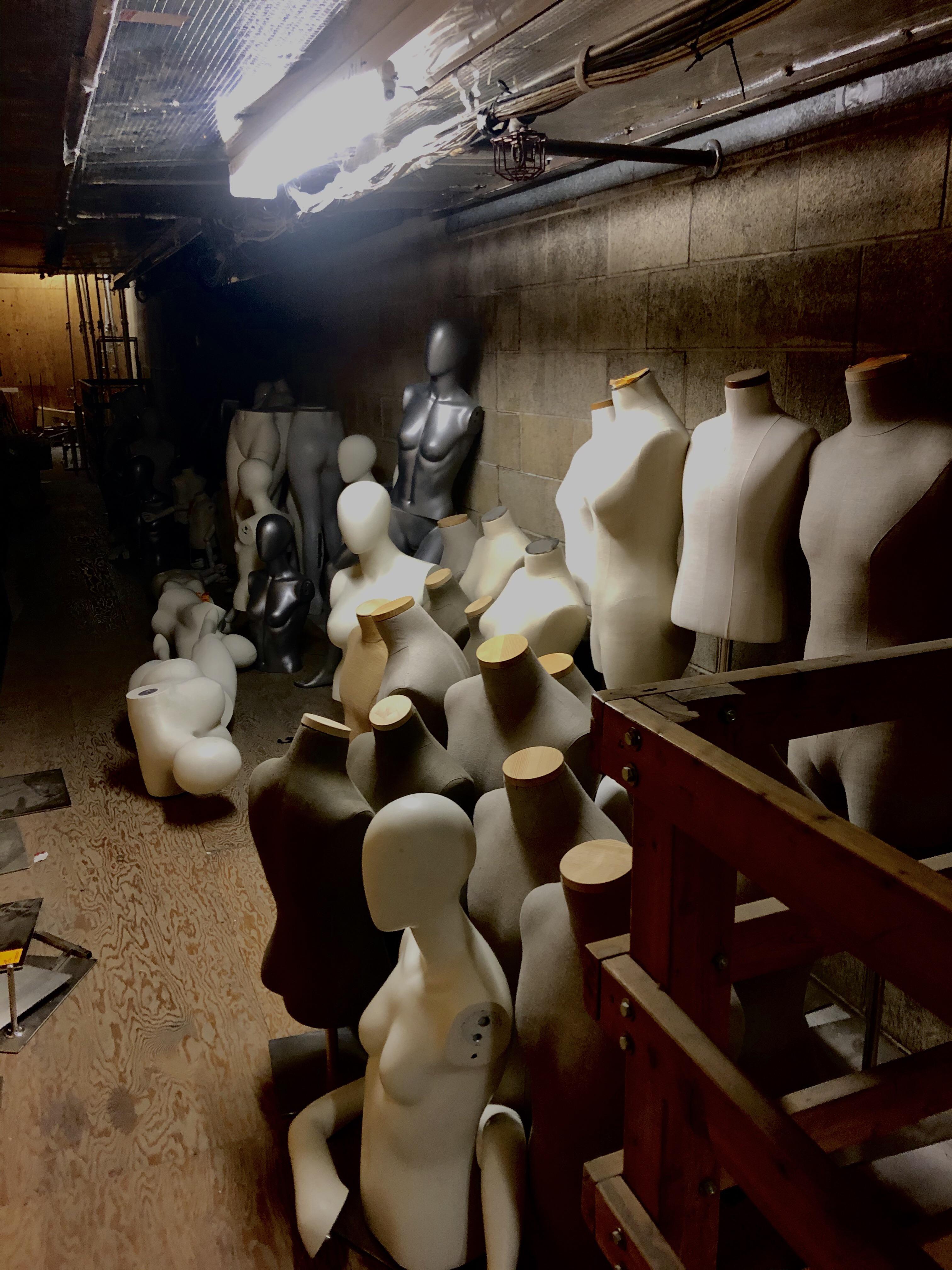The mannequin room at my work r/mildlyterrifying