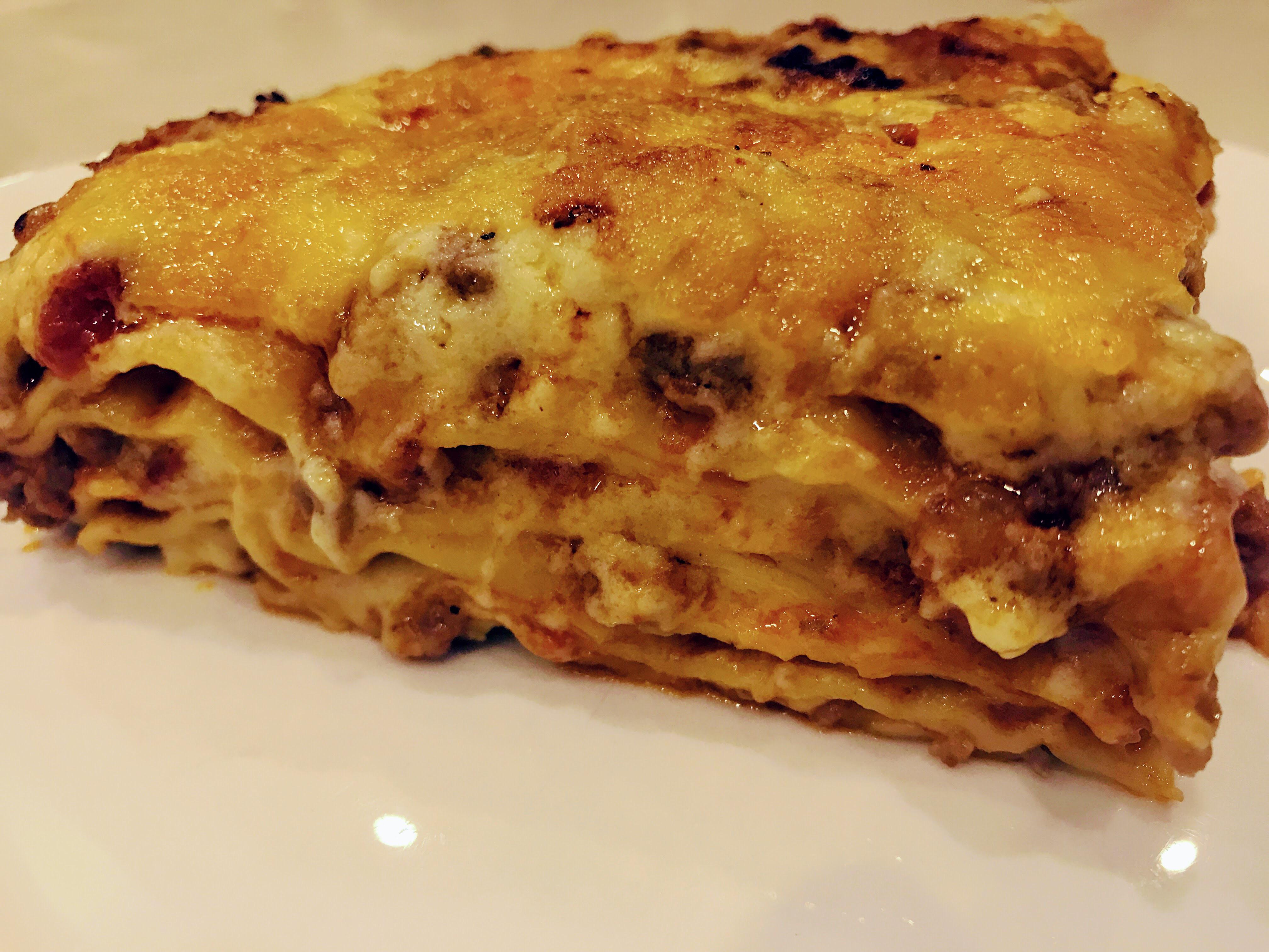 Fresh pasta lasagna pasta