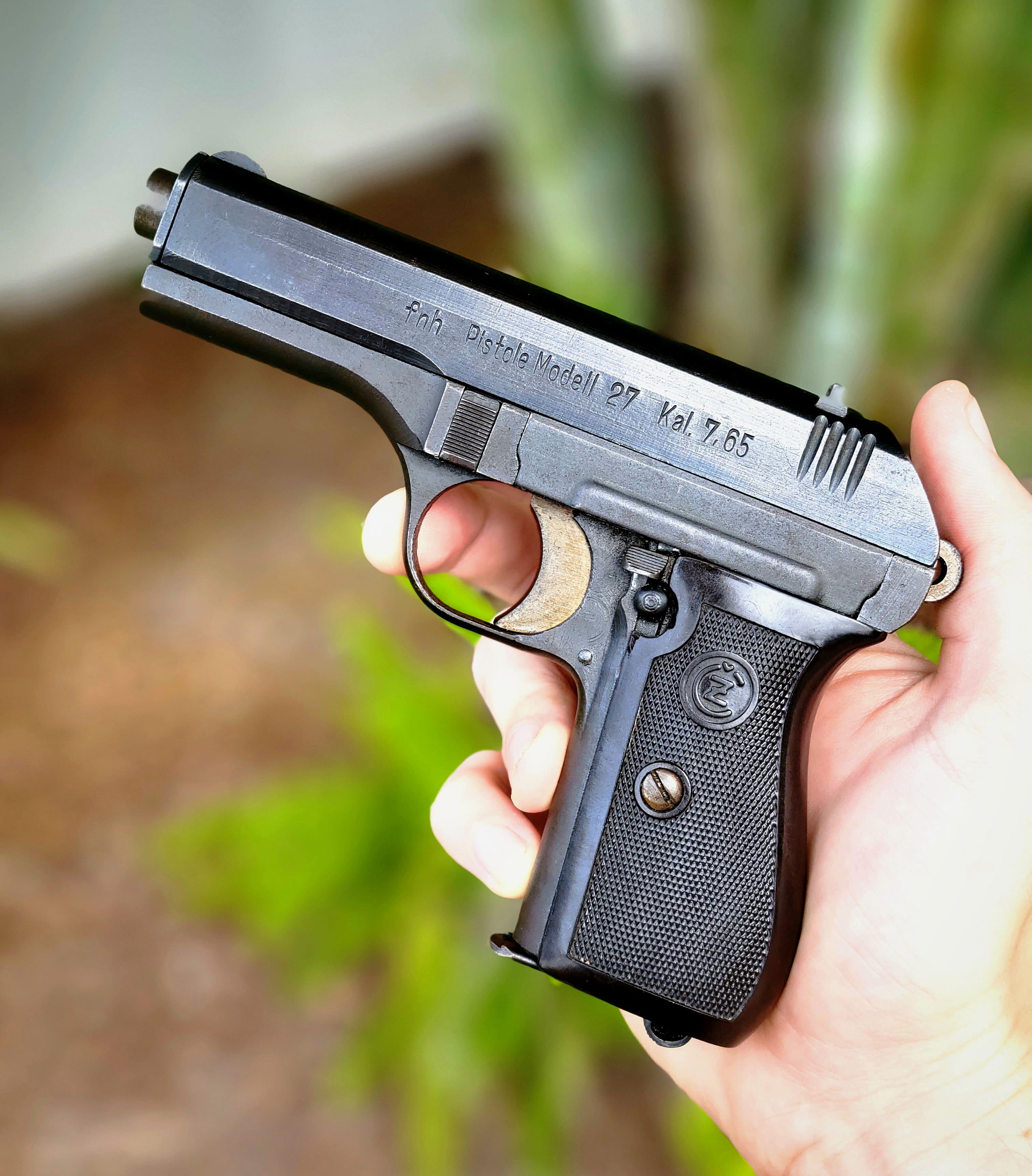 While I too love a nice wellbuilt modern handgun, I thought I might as