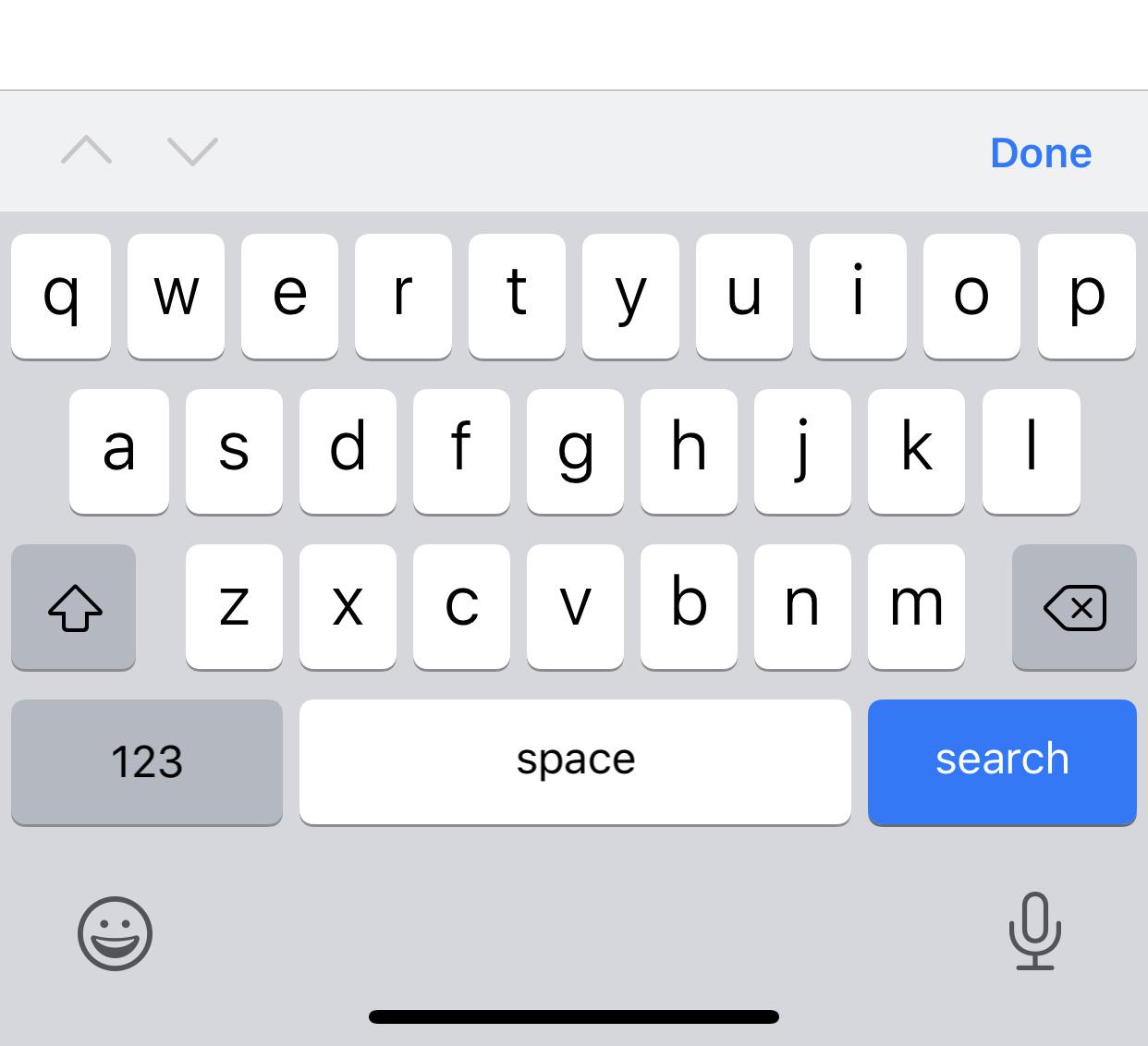 Does this toolbar above the keyboard come with React Native or does it