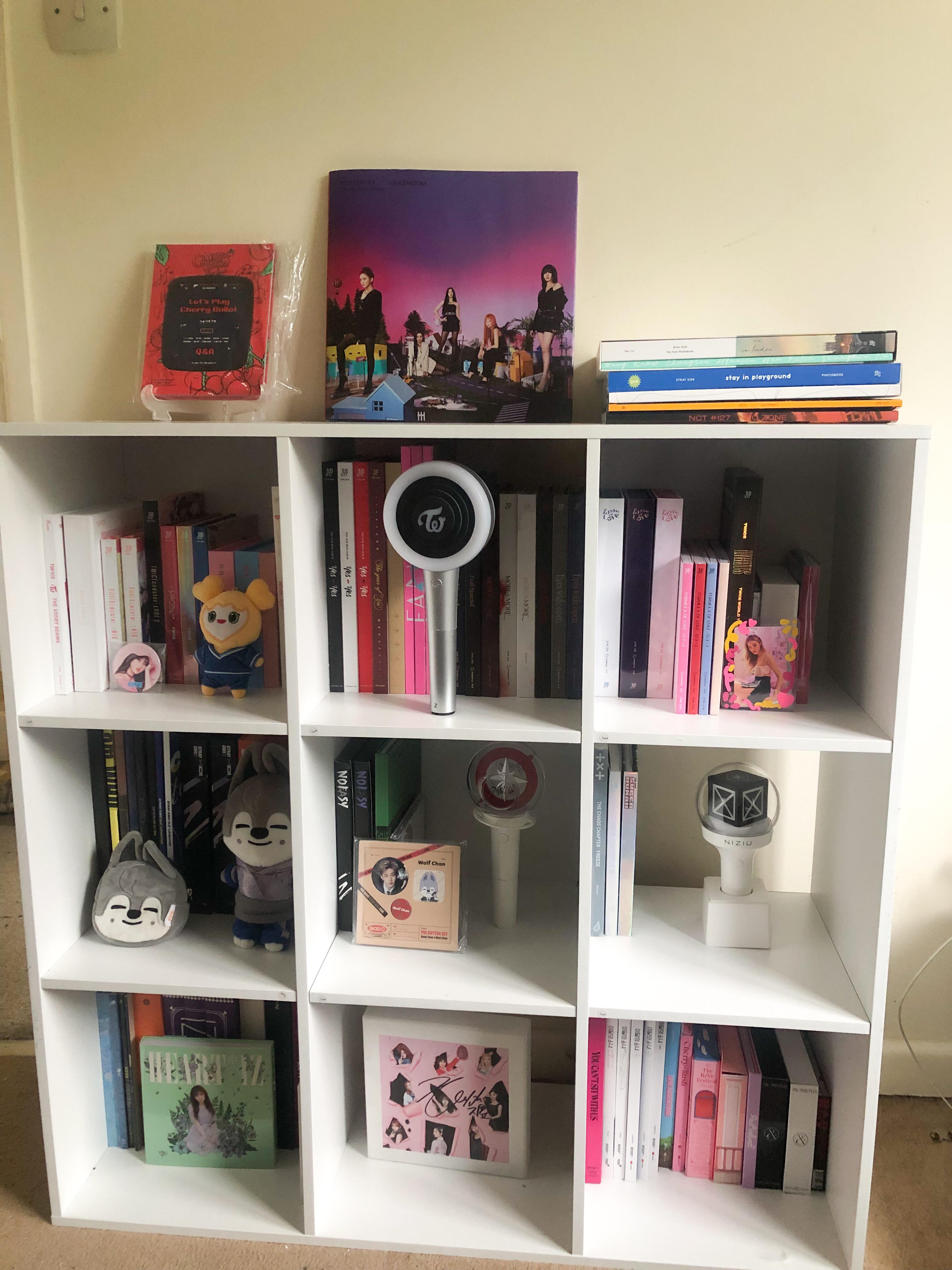 got a new shelf for my collection! this is the first time I’ve had an