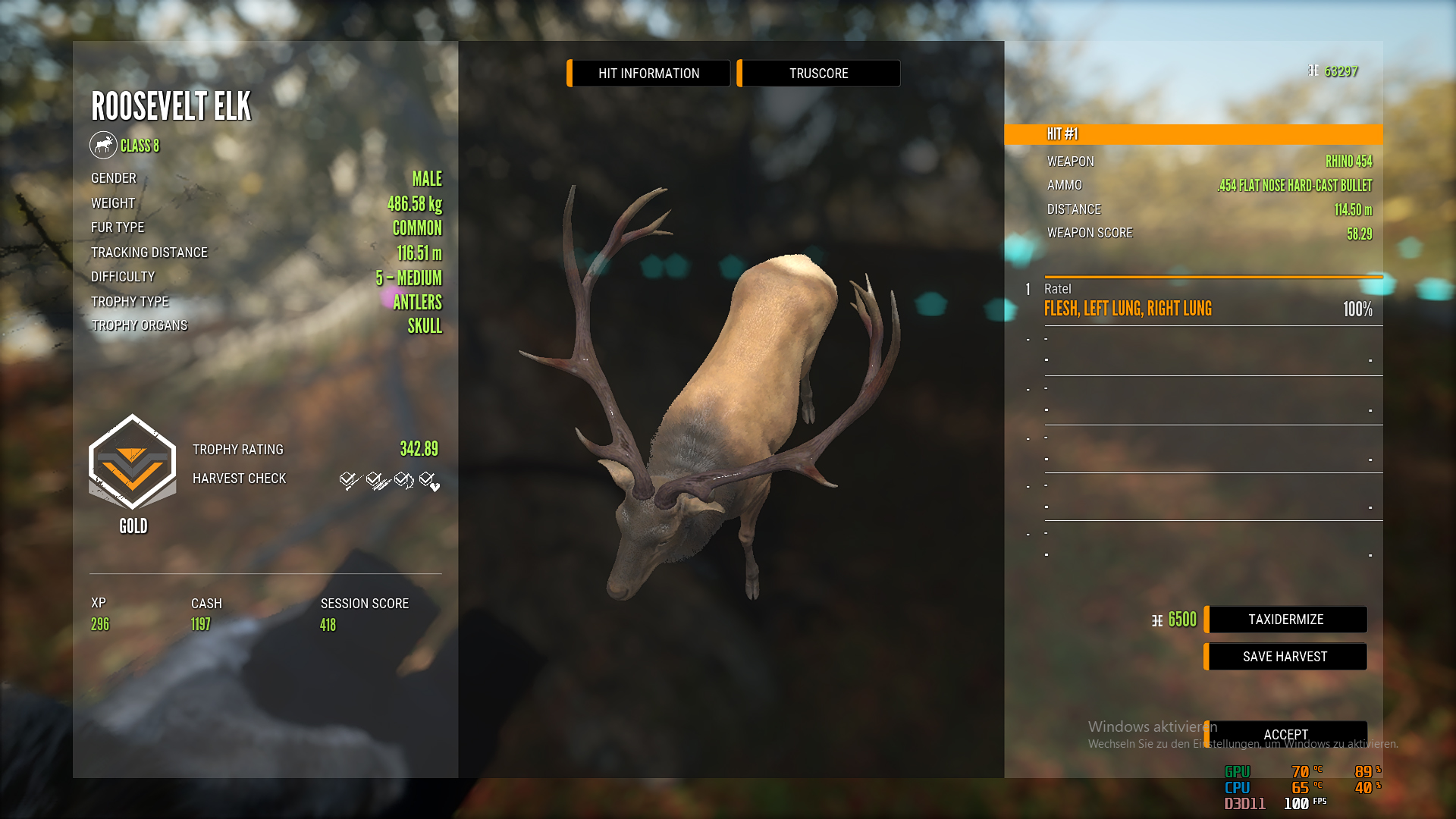 Shot this 5 right now. Is Roosevelt Elk Scoring still buggy or is the