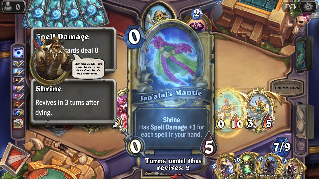 Golden Candle made the shrine golden. Neat. r/hearthstone