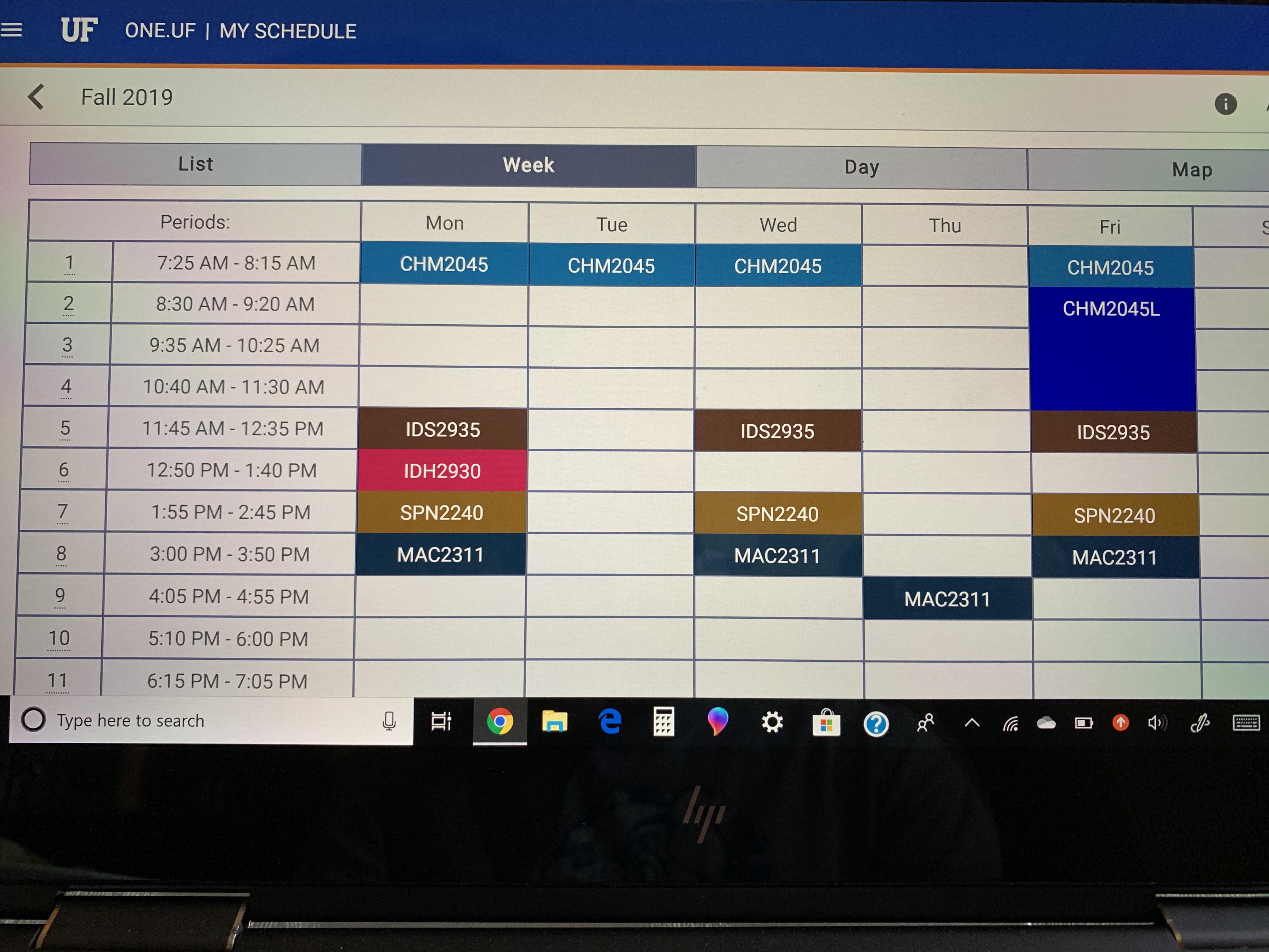 freshman, psychology major on pre med track. Would appreciate some feedback ufl