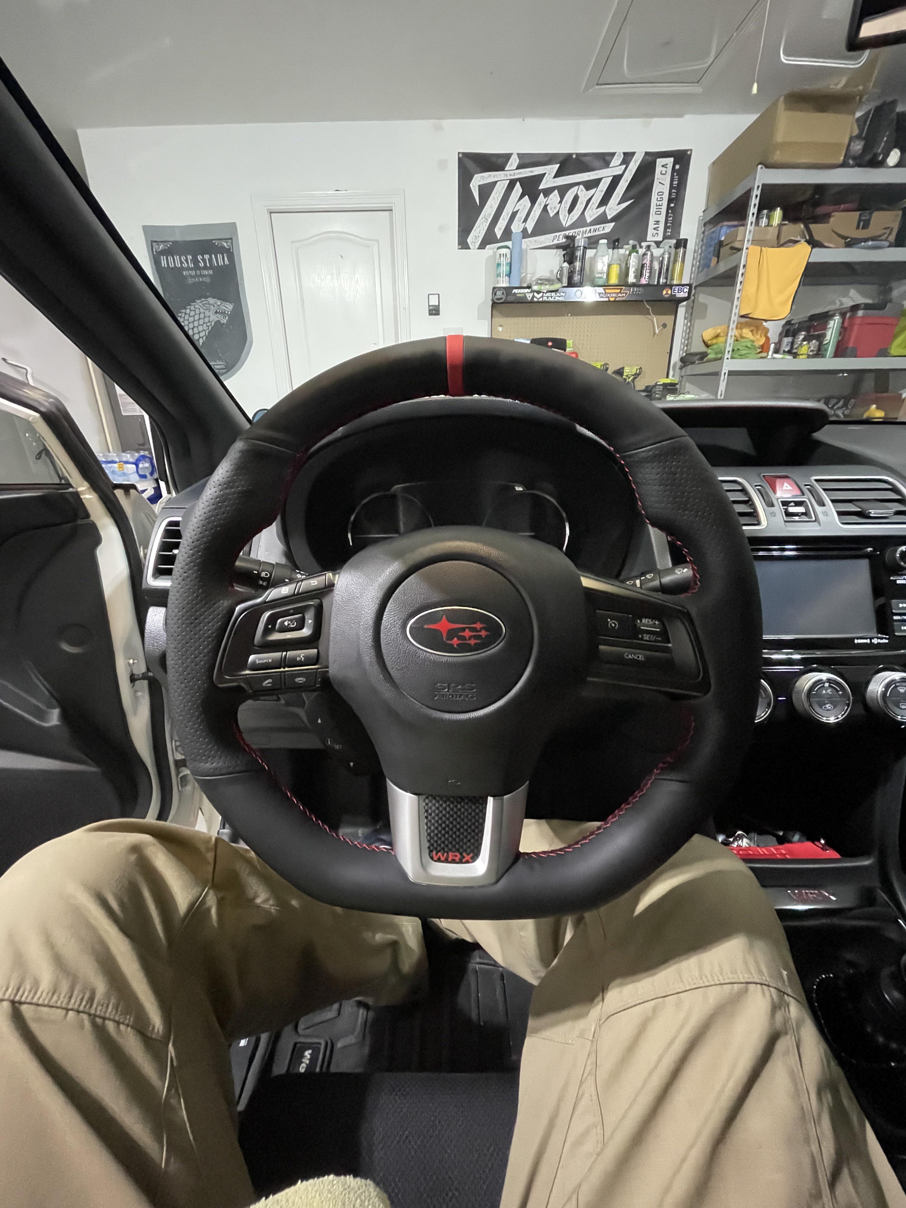 New steering wheel cover from East Detailing r/WRX