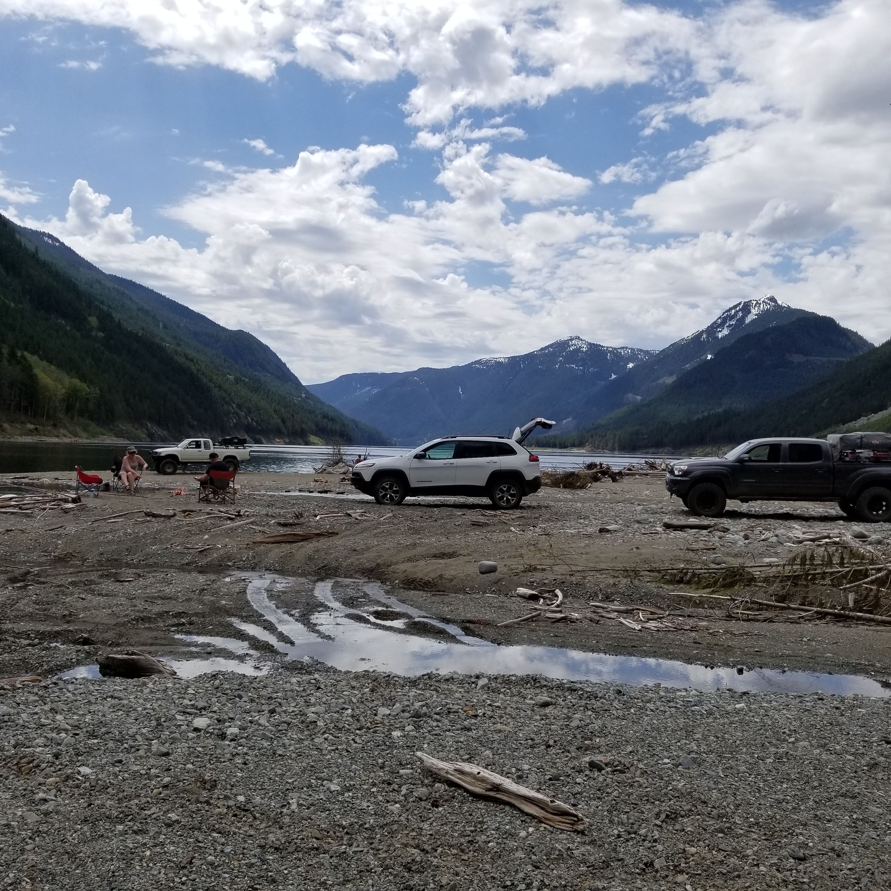 24 more hours till this view again (chehalis lake B.C.) r/camping