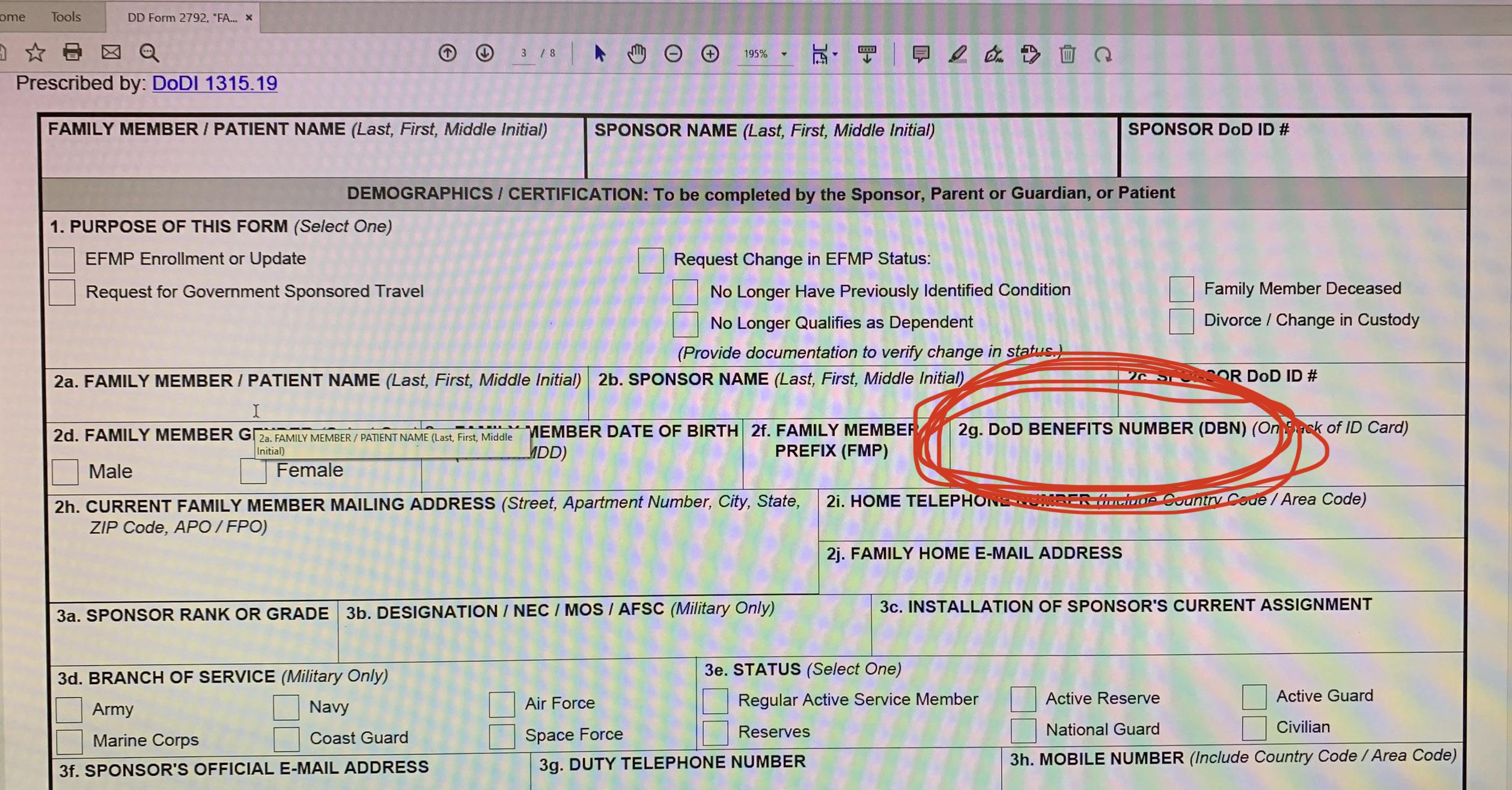 How do I find my daughter’s DOD Benefits Number if she doesn’t have an
