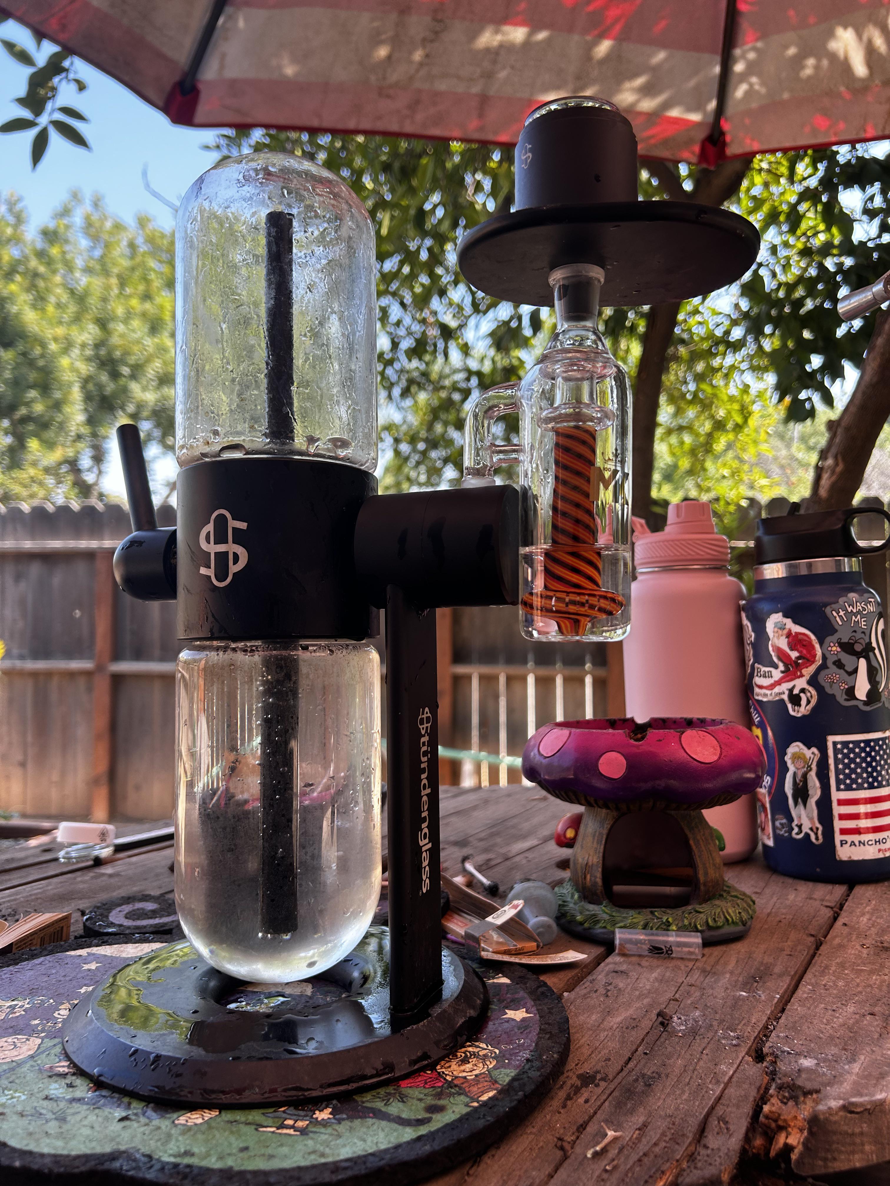 An ash catcher is a MUST have!!! r/Stundenglass