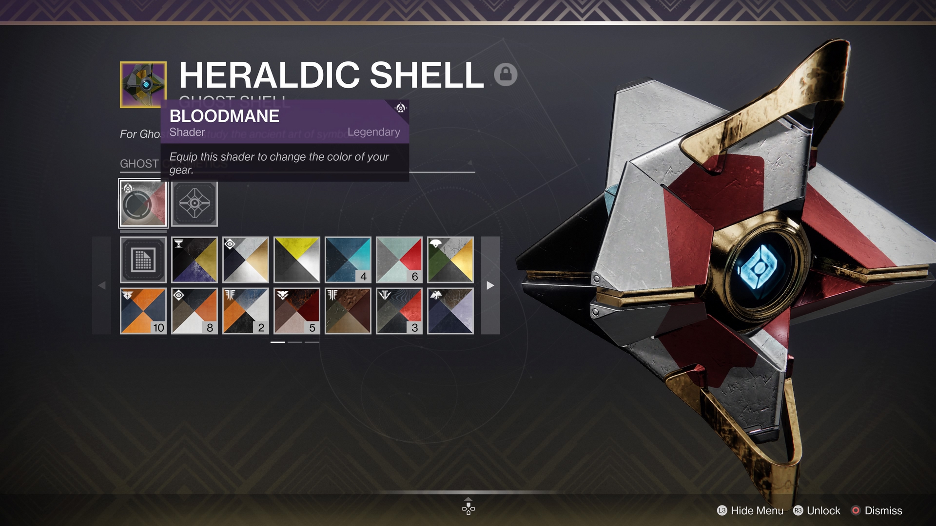 Cayde's ghost shell "Sundance" (closest i could get). r/DestinyFashion