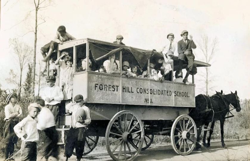Forest Hill Consolidated School Hinds County, Mississippi 1915 r
