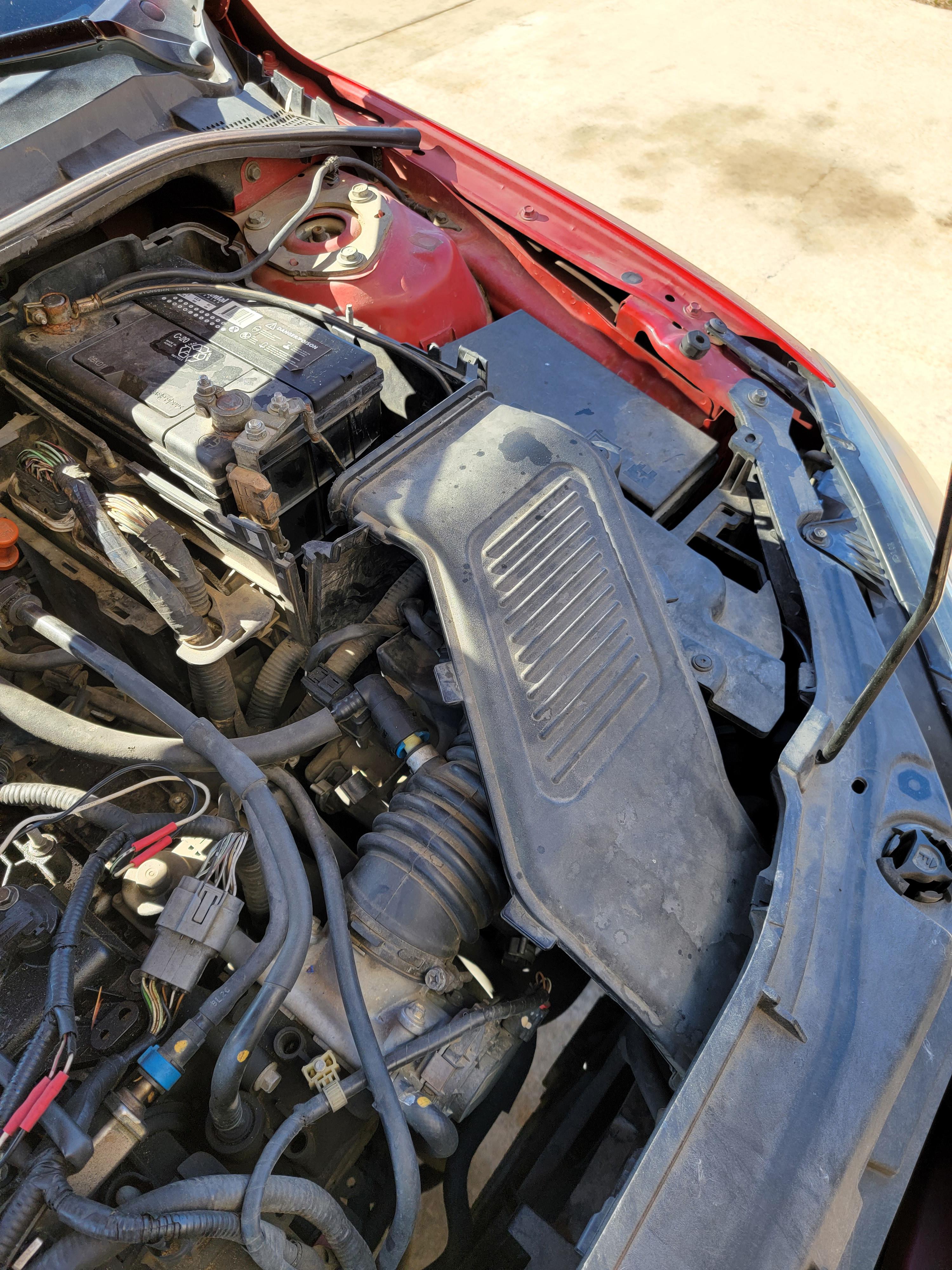 What is this for? It seems to just be blowing air onto the battery. r/mazda3