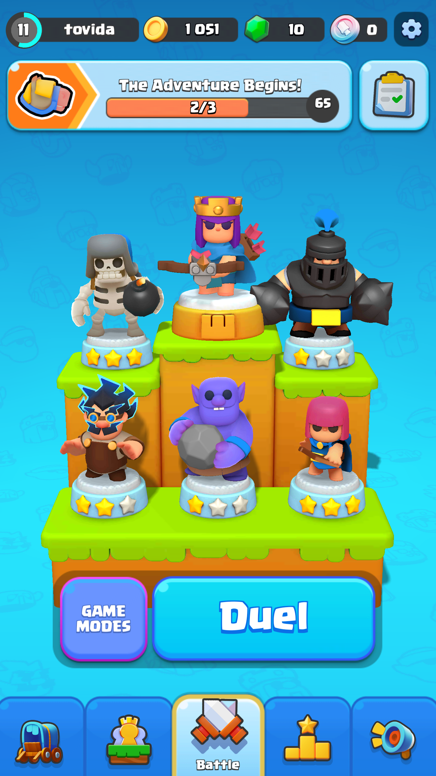 The counter, counter, counter deck (explanation below) r/ClashMini