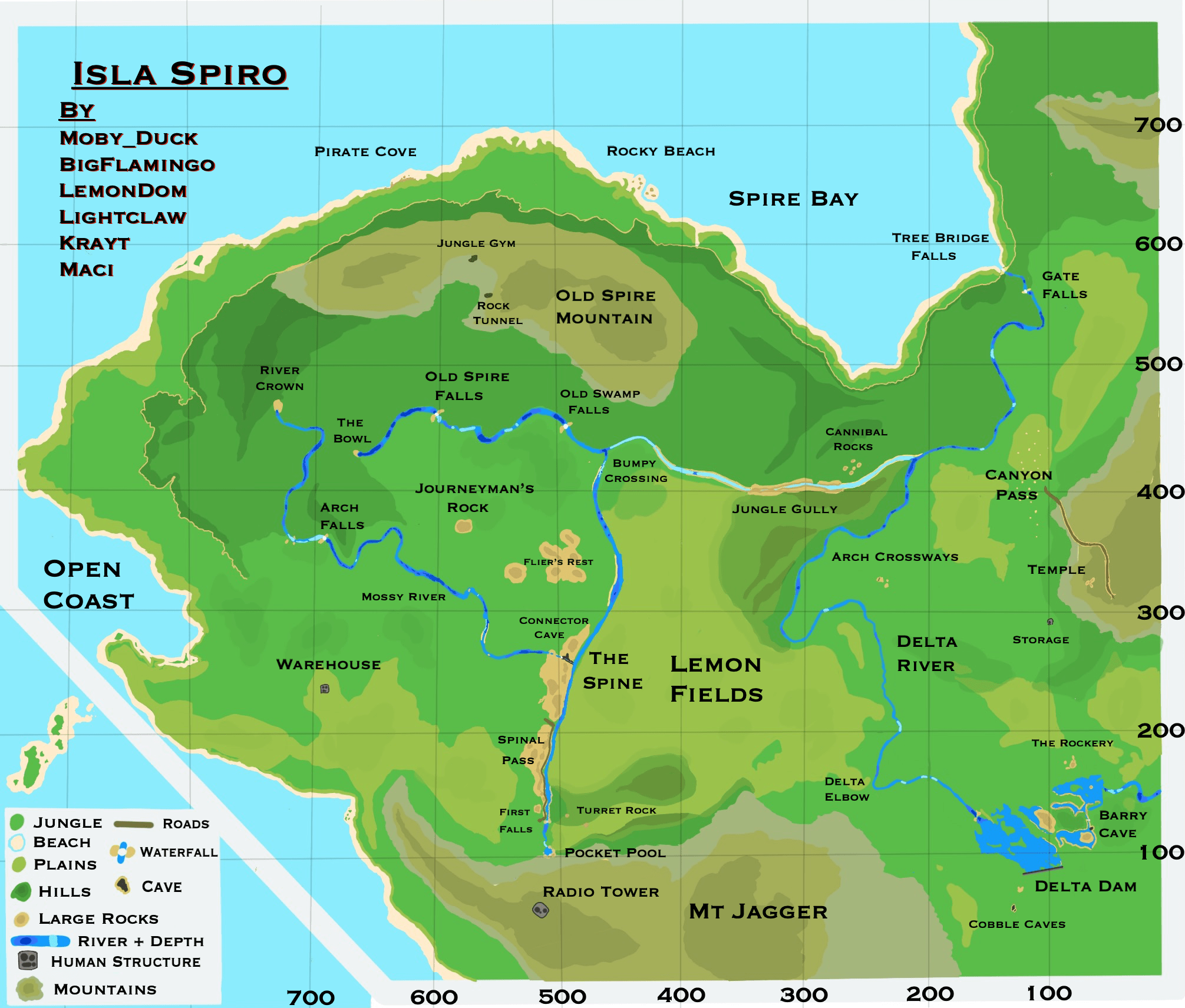V2 of Our Spiro Map is finished! We've fulfilled requests like mapping the depths of the rivers