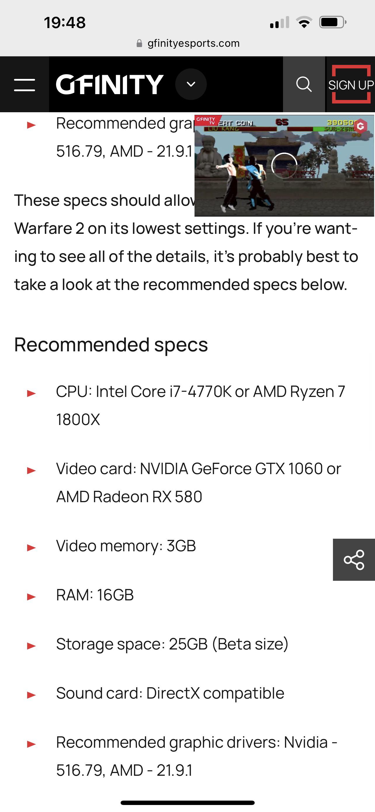 Modern Warfare 2!! I am just about to order laptop with the specs below