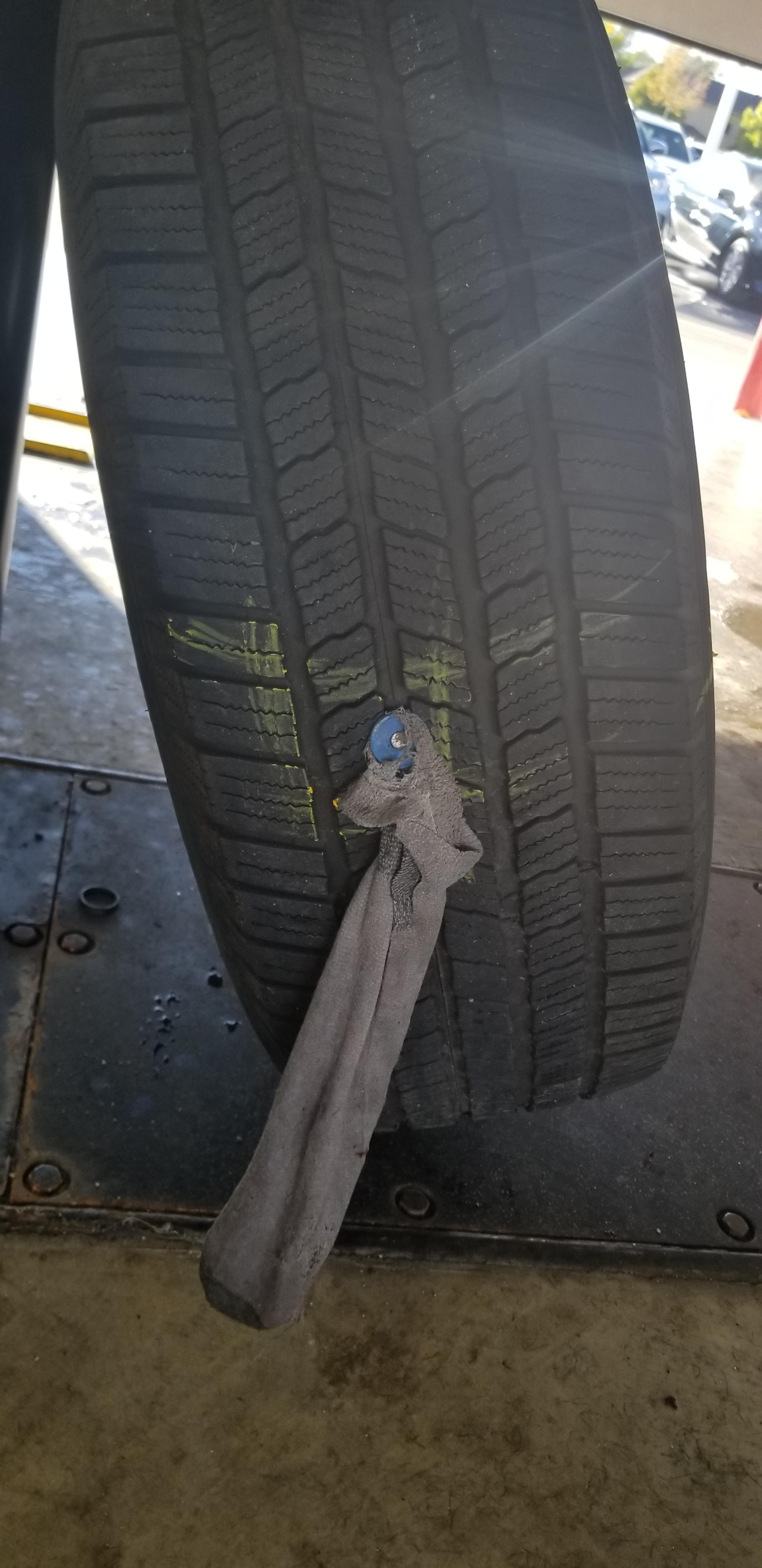 TPMS light on, please inspect and repair as needed : r