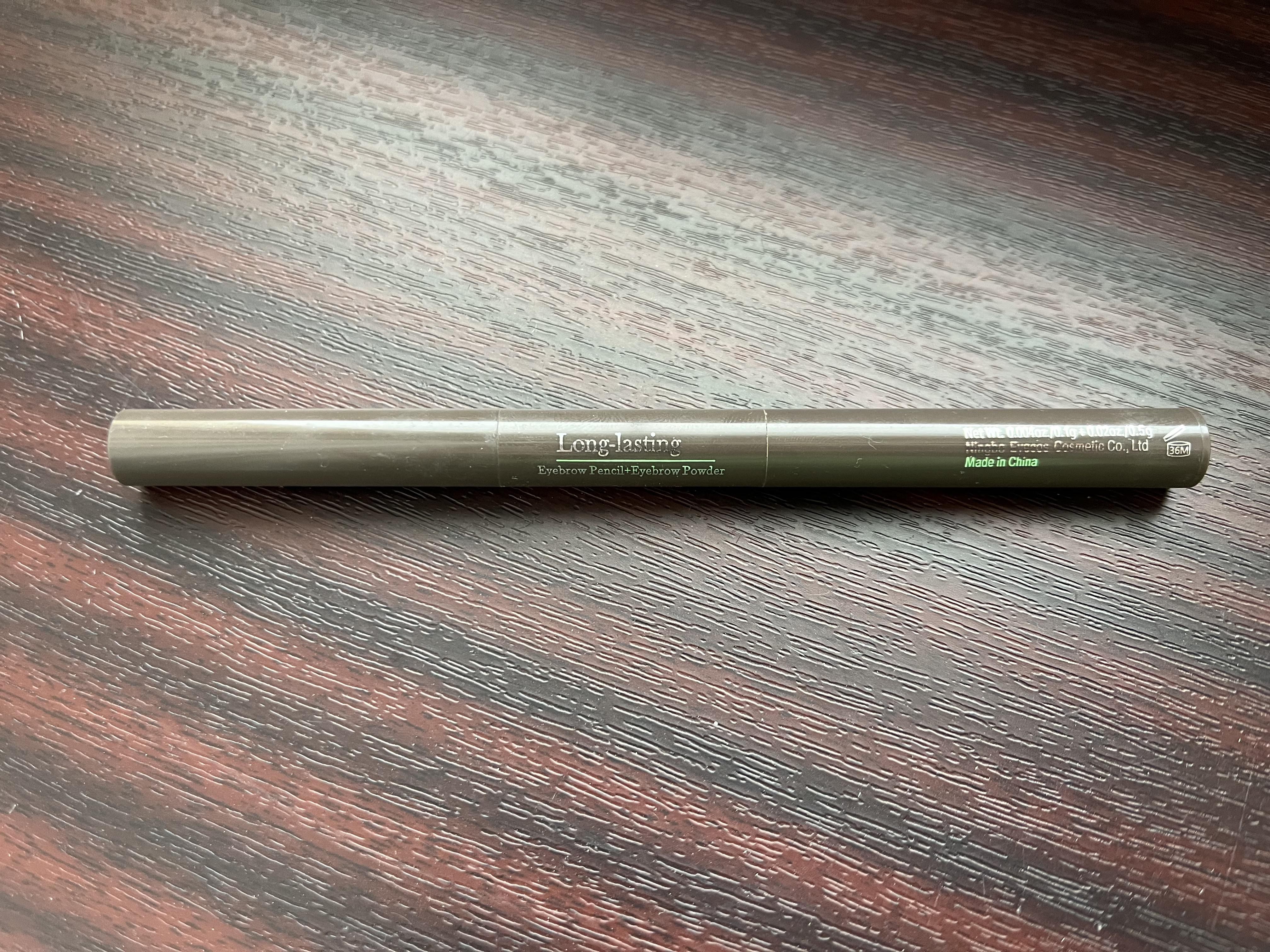 Dollar store eyebrow pencil (my first eyebrow product) finished fully
