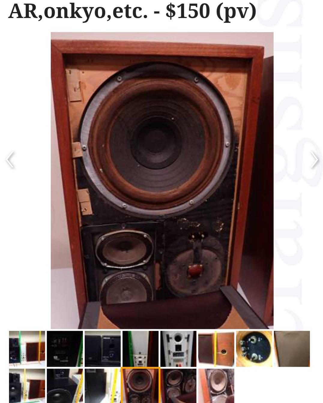 Saw a pair of AR 2a on Kansas City Craigslist. Not mine, don't need