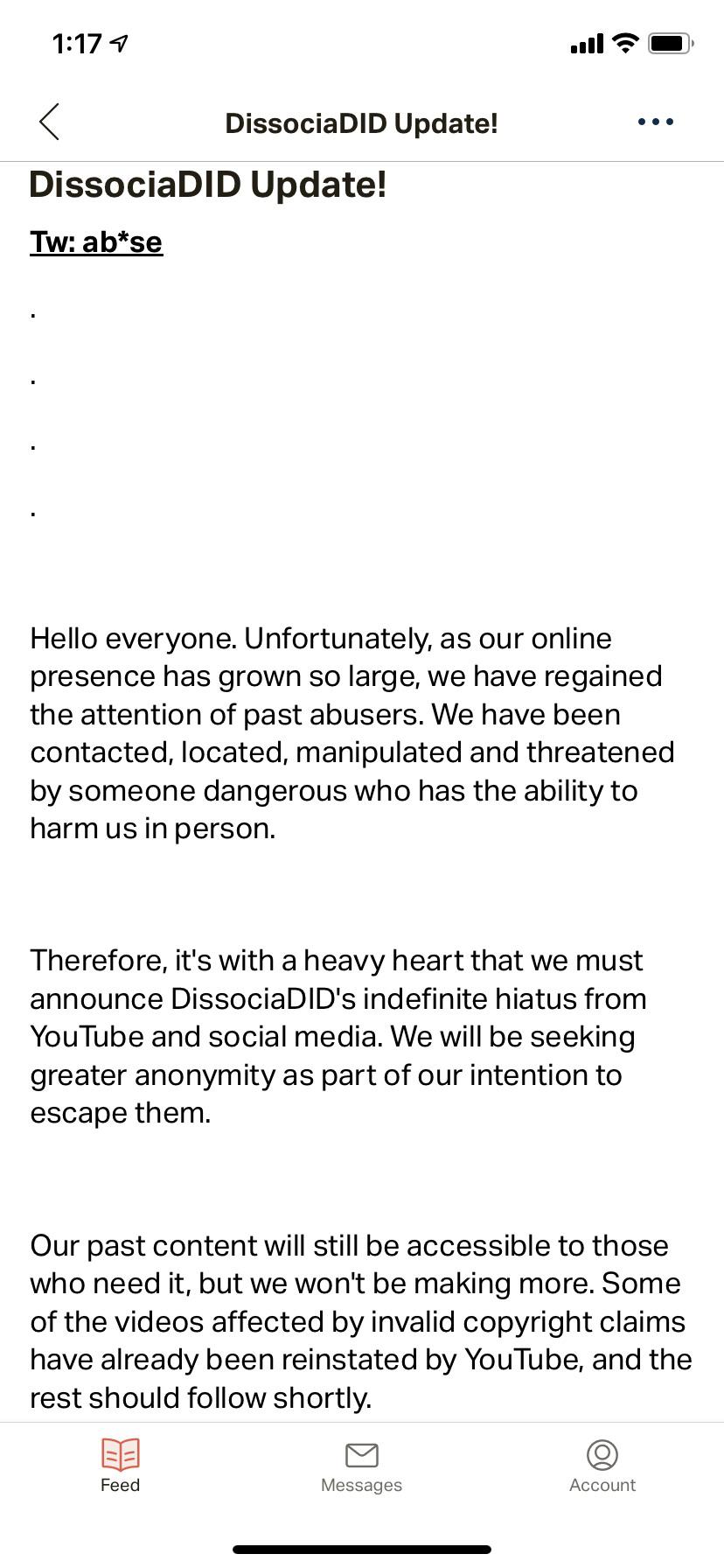 The impact on teens armchair diagnosing DissociaDID