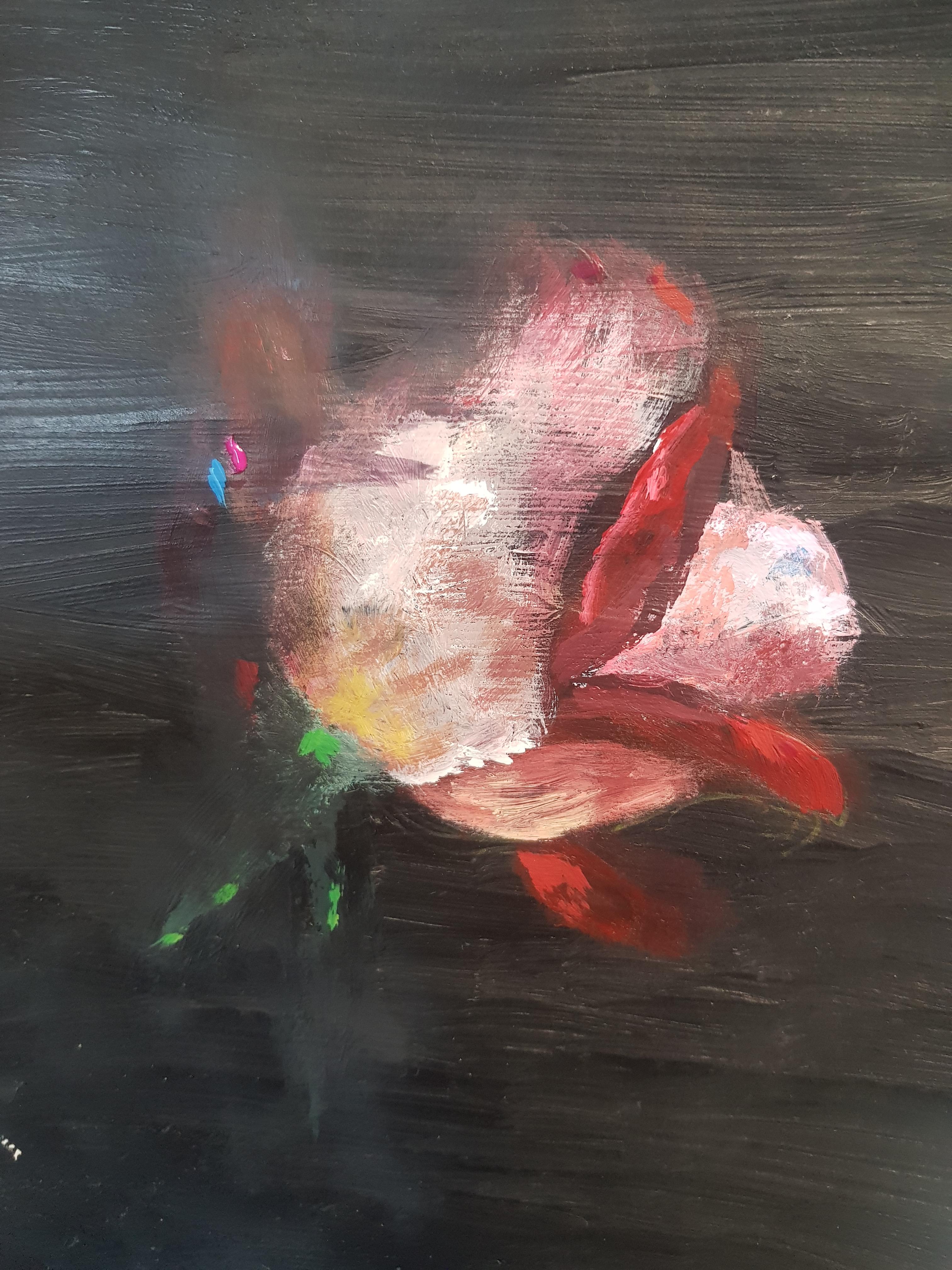 A deep sadness this dying flower. May it find resonance with you